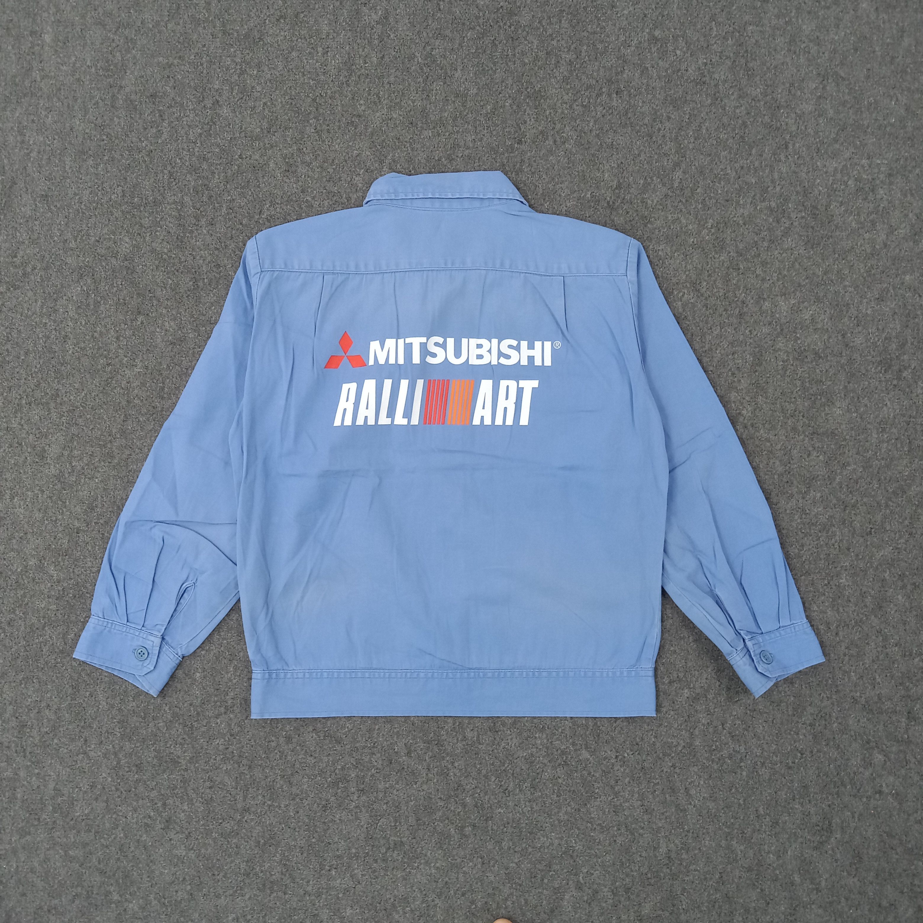 Japanese Brand × Vintage Mitsubishi Ralli Art Japanese Racing Custom Jacket C222N18 Size US S / EU 44-46 / 1 - 1 Thumbnail