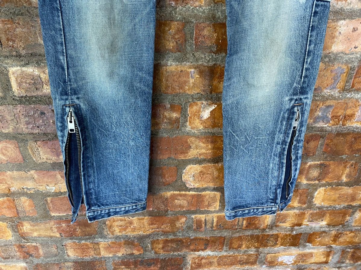 Hysteric Glamour RNA DNA Japan Ankle large zipper pants Size US 31 - 5 Thumbnail