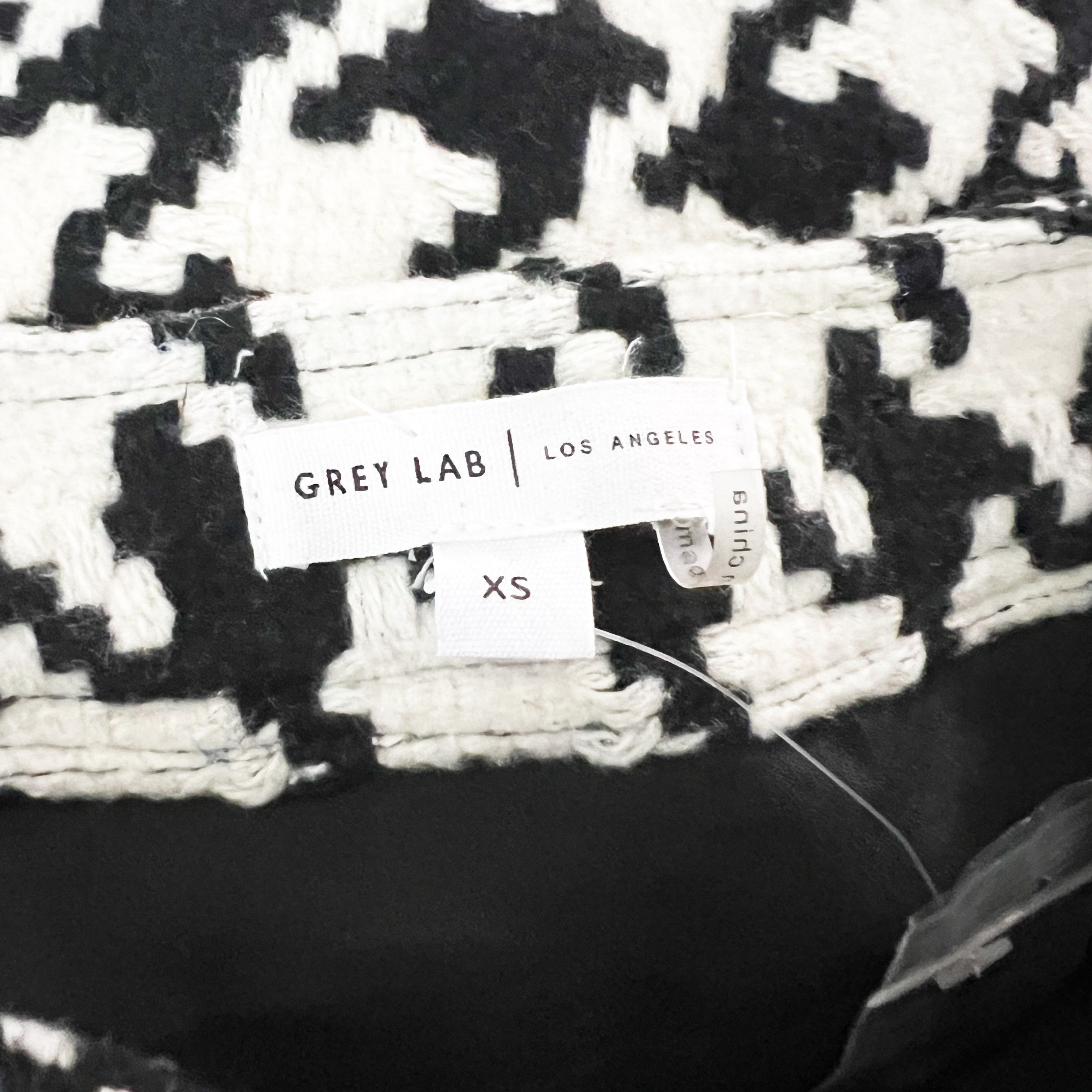 Other Grey Lab Black White Woven Knit Size 25" / US 0 / IT 36 - 2 Thumbnail
