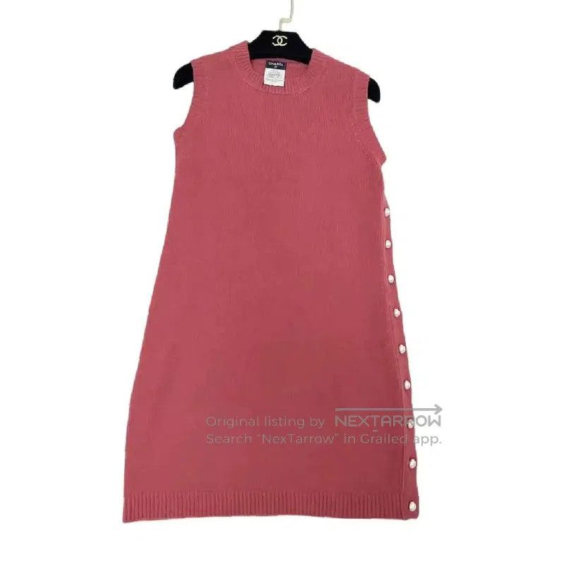 Chanel Chanel Short Sleeve Spring Dress in Watermelon Red . Size XS / US 0-2 / IT 36-38 - 1 Thumbnail