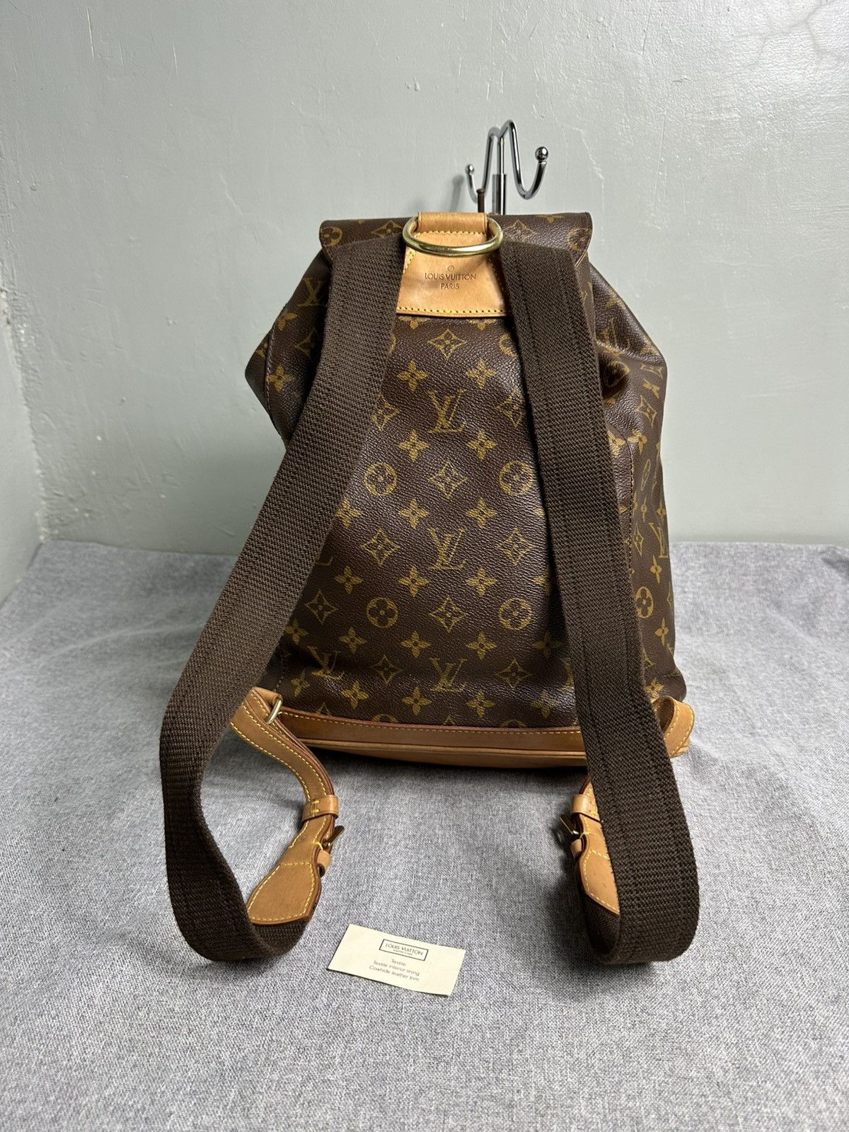 Louis Vuitton Louis Vuitton 1999 Montsouris GM Monogram Backpack Size ONE SIZE - 3 Thumbnail