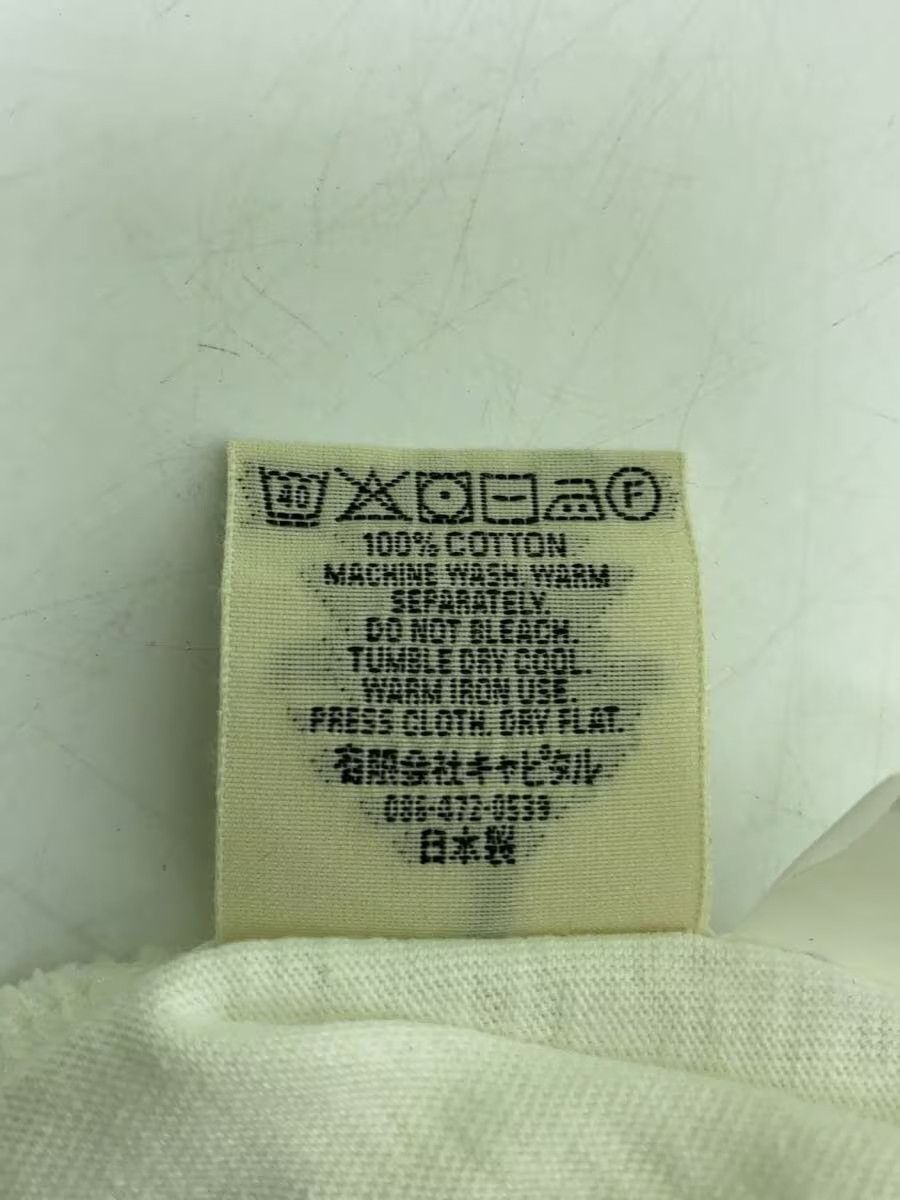 Kapital Smiley Elbow Raglan Long Sleeve Tee Size US M / EU 48-50 / 2 - 9 Thumbnail