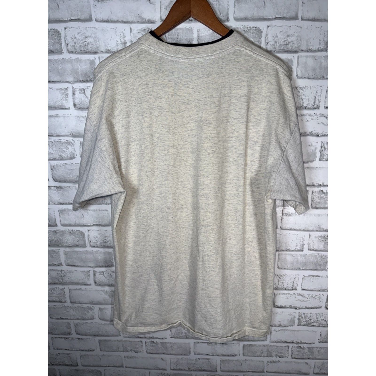 Vintage VTG Bayside T-Shirt Mens XL Gray Stitch USA Bay Side Heavy Duty Tee Songle Size US XL / EU 56 / 4 - 6 Thumbnail