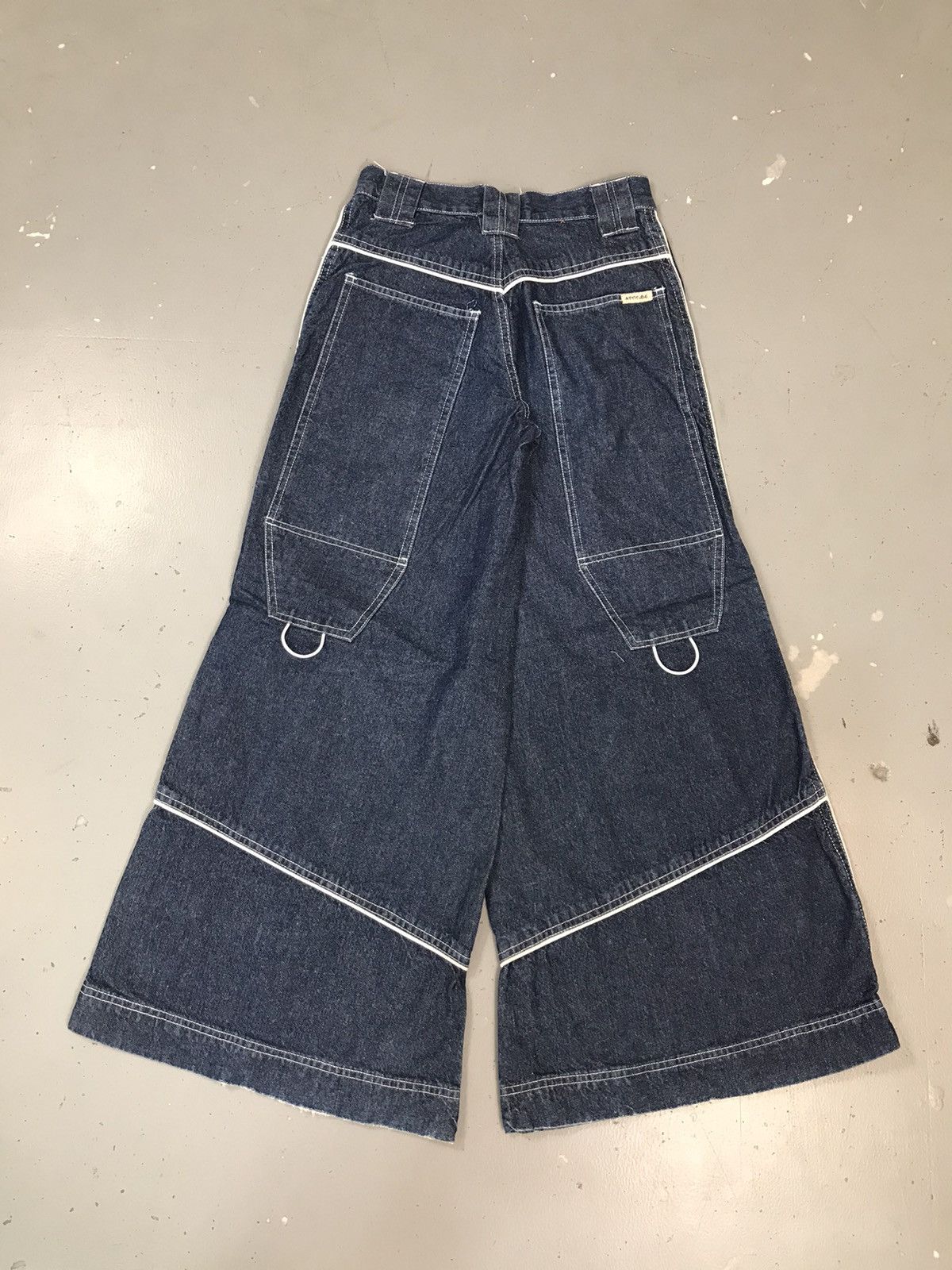 JNCO × Southpole × Vintage Vintage attitude big pocket fashionable flared denim Size 24" / US 00 / IT 34 - 2 Thumbnail