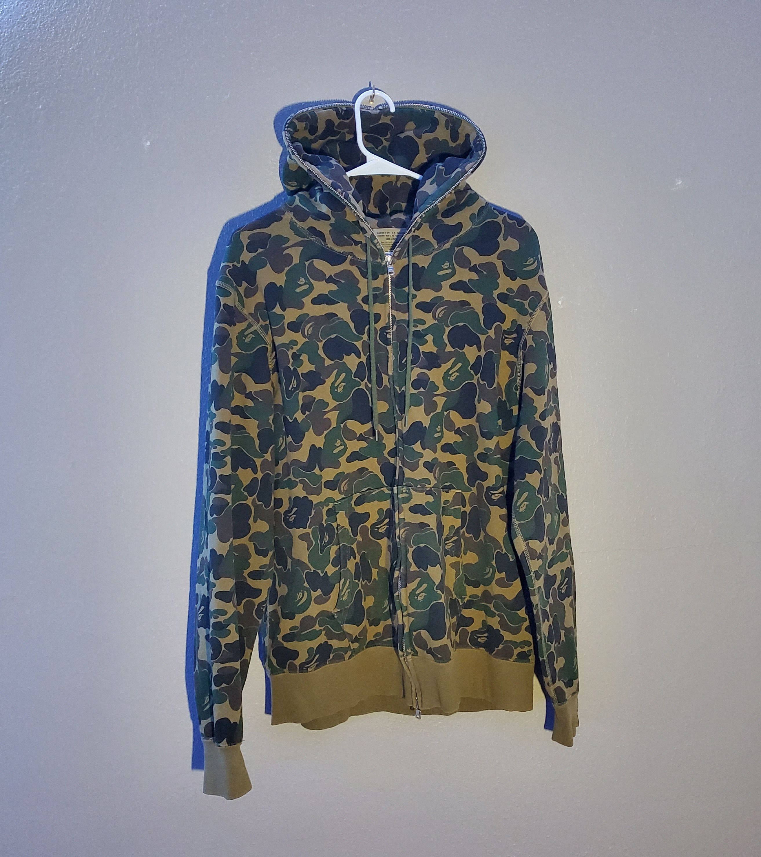 Bape ABC Camo Full Zip Hoodie Size US XL / EU 56 / 4 - 1 Thumbnail