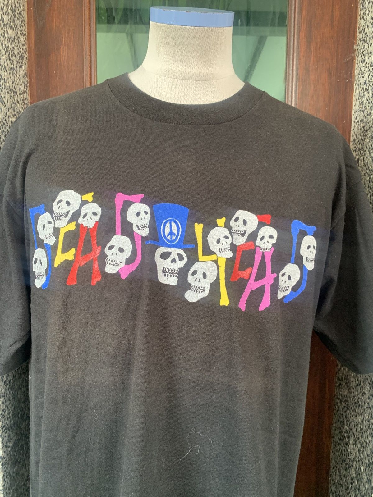 Grateful Dead × Vintage Vintage 90s Dead Head Grateful Dead Rock Band T shirt Size US L / EU 52-54 / 3 - 2 Thumbnail