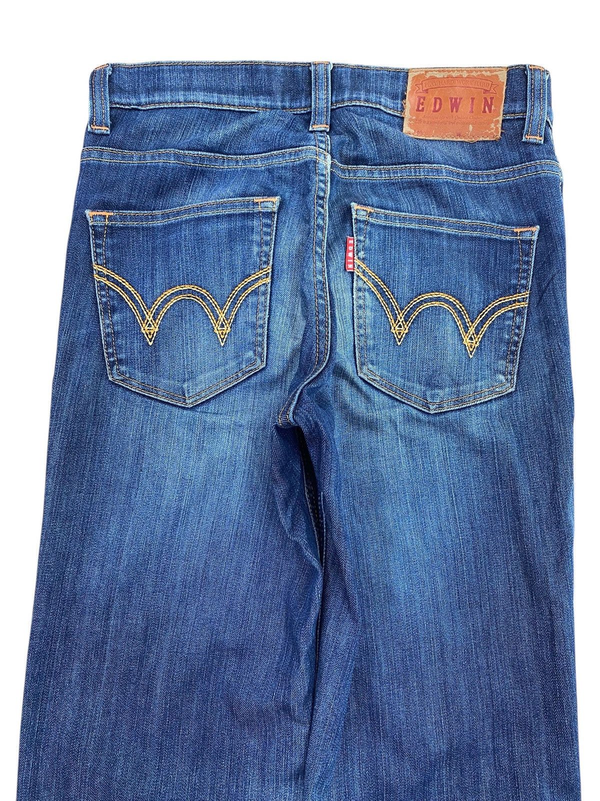 Edwin Edwin Whiskers Faded Wash Style Straight Cut Soft Denim Size US 28 / EU 44 - 4 Thumbnail