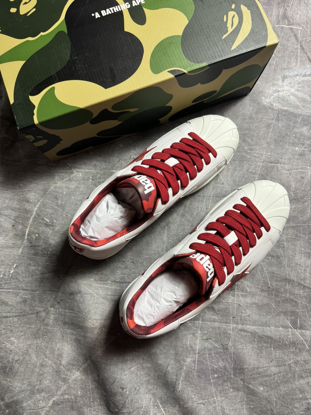 Bape BAPE® SKULL STA Size US 13 / EU 46 - 3 Thumbnail