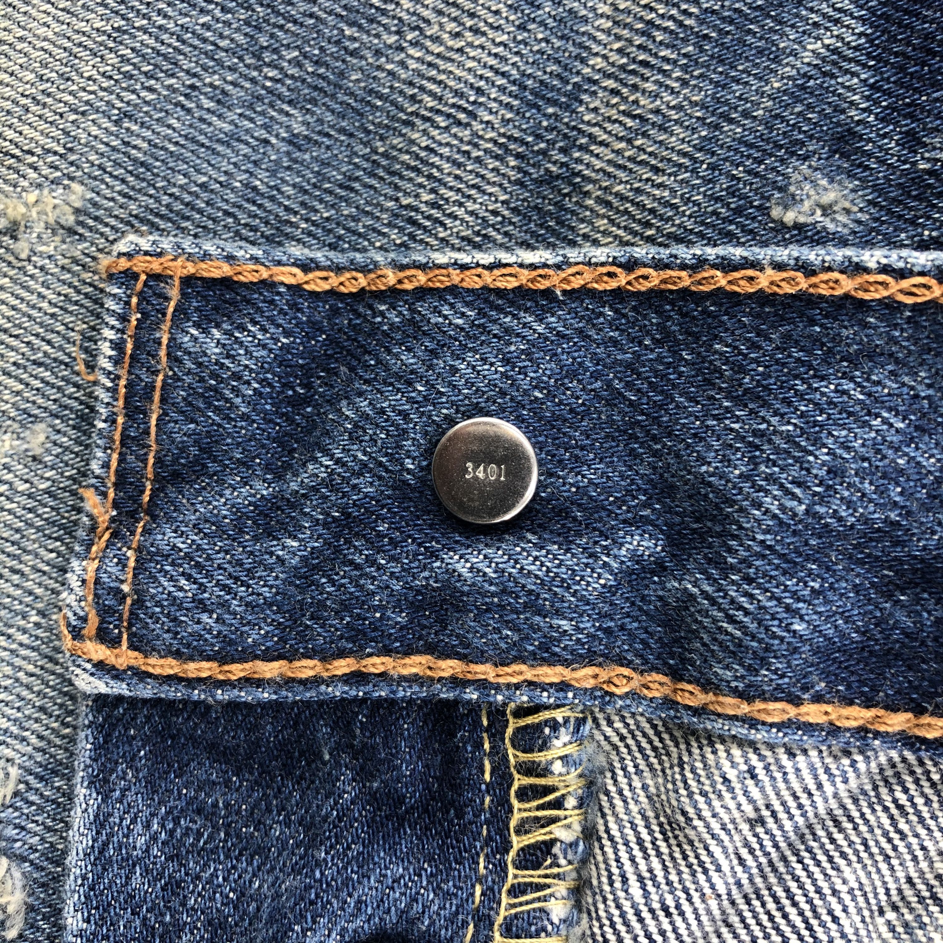 Levi's × Vintage Vintage 1966 Special Edition Levis 501 Jeans-JM1021 Size US 37 - 9 Thumbnail