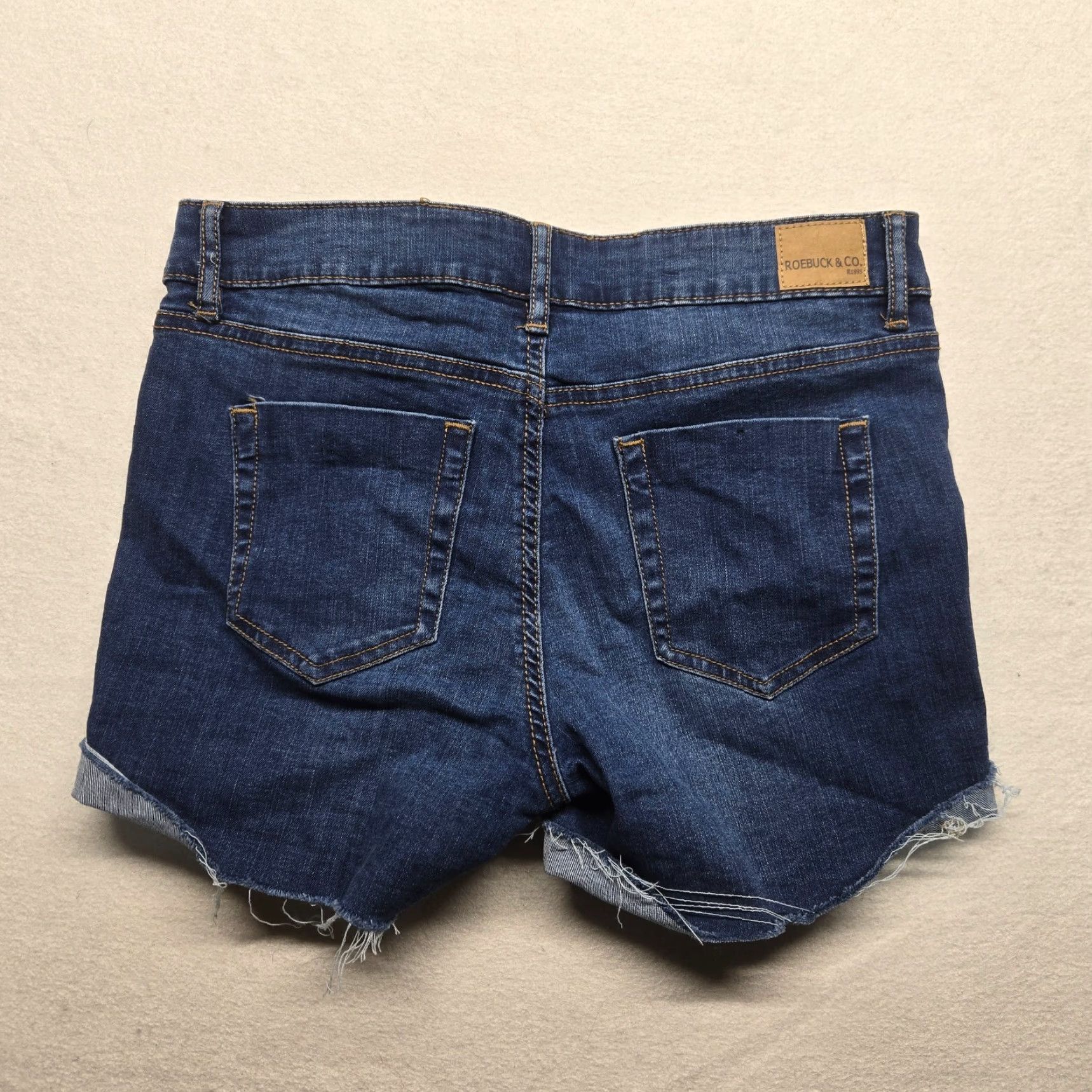 CO Roebuck & Co. R1893 Denim Jeans Shut Stretch Shorts Pockets Women's Blue 2 Jeans Bohemian Fashion 90s? Size 26" / US 2 / IT 38 - 7 Thumbnail