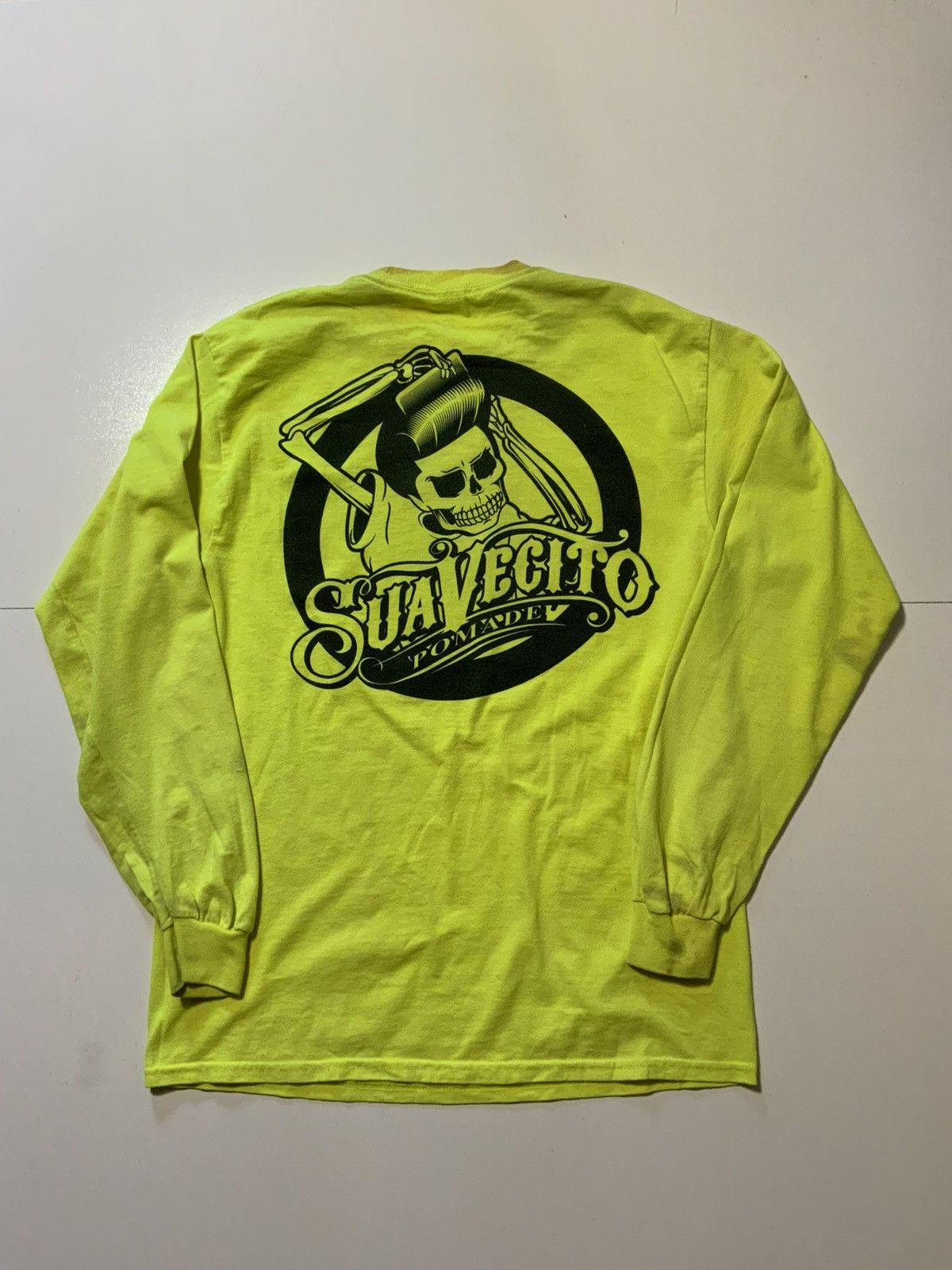 Other Lot Of 2 Suavecito Pomade Hair Styling Graphic L/S T-Shirts Size US M / EU 48-50 / 2 - 6 Thumbnail