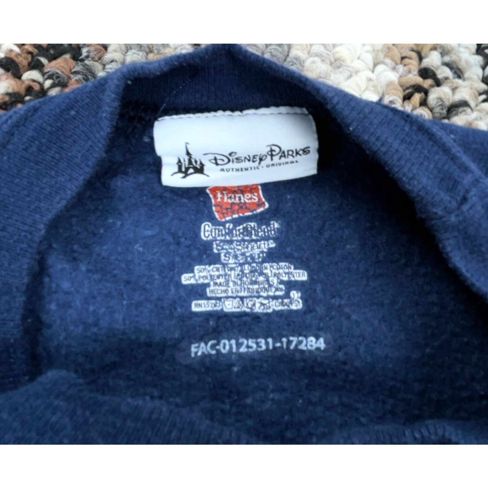 Disney Disney Mickey Mouse Sweatshirt Men Small Blue Crewneck Logo Graphic Print Pullover Casual Kid? Size US S / EU 44-46 / 1 - 4 Thumbnail