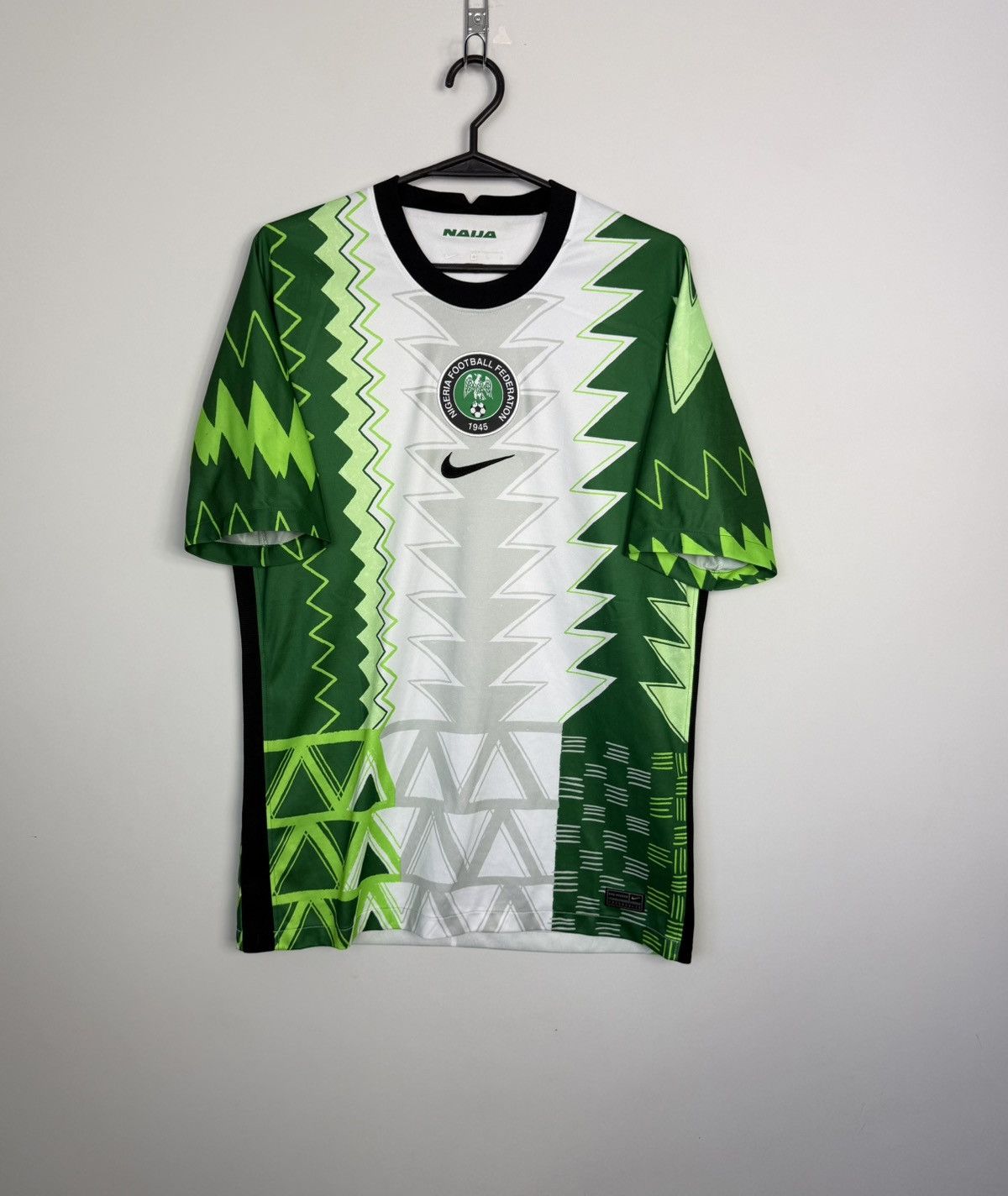 Nike Unique Nike Nigeria 2020/2021 Soccer Jersey Size US M / EU 48-50 / 2 - 1 Thumbnail