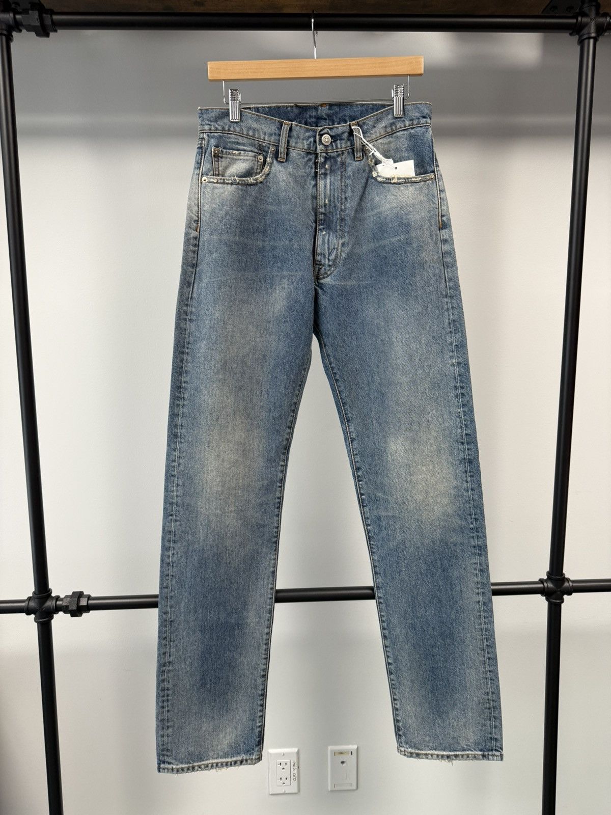 Maison Margiela Margiela Denim Light Indigo - 30 Size US 30 / EU 46 - 4 Thumbnail