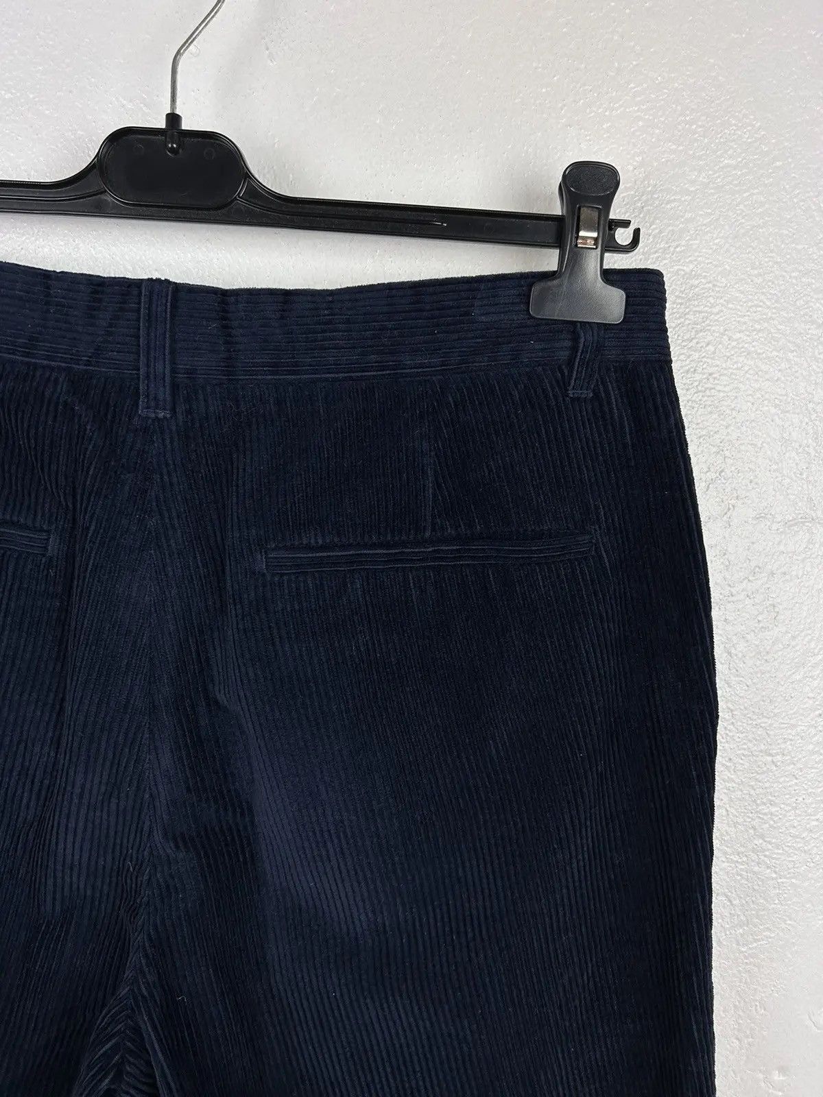 A Day's March A Day's March Corduroy Velvet Relaxed Trousers Navy 48 Size US 32 / EU 48 - 6 Thumbnail