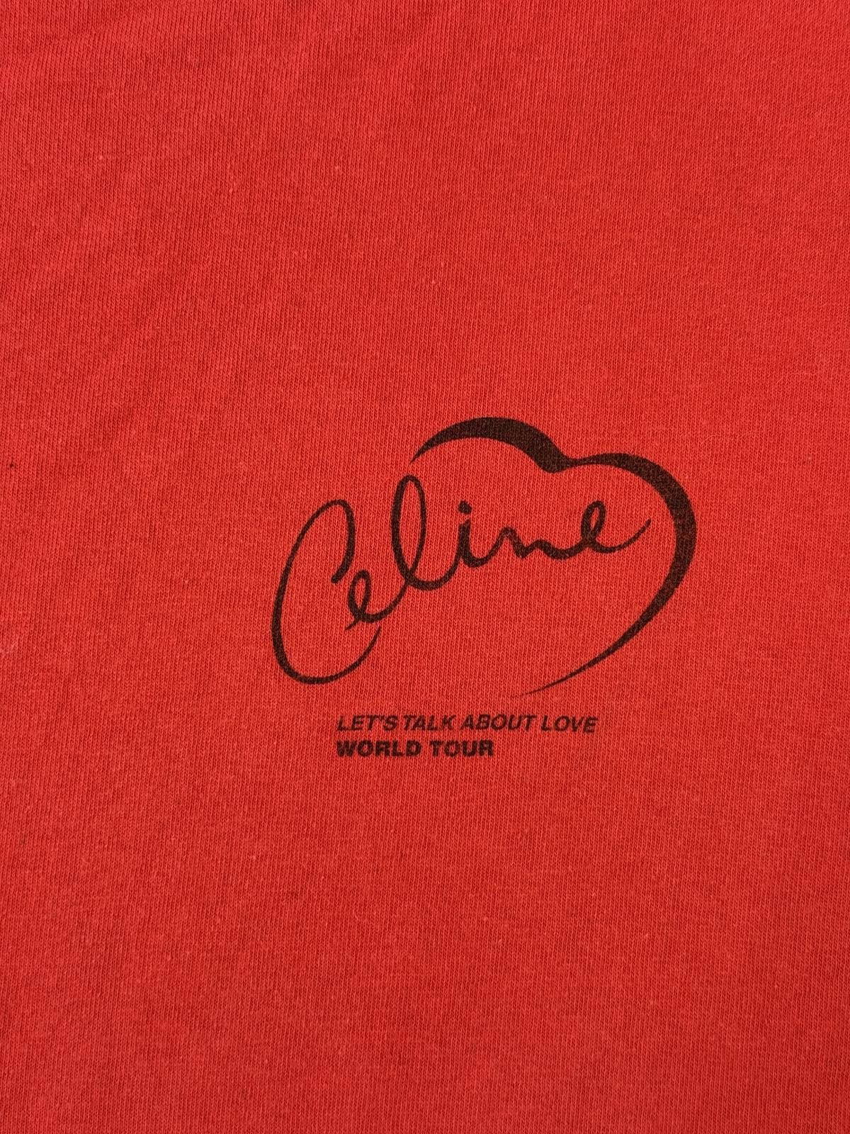 Gildan Vintage Celine Dion T-shirt Lets Talk About Love World Tour Size US XL / EU 56 / 4 - 3 Thumbnail