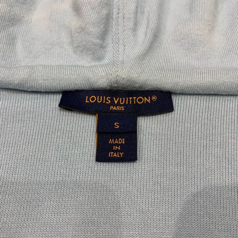 Louis Vuitton LOUIS VUITTON Haze Blue Zip Hoodie Jacket Size US S / EU 44-46 / 1 - 6 Thumbnail