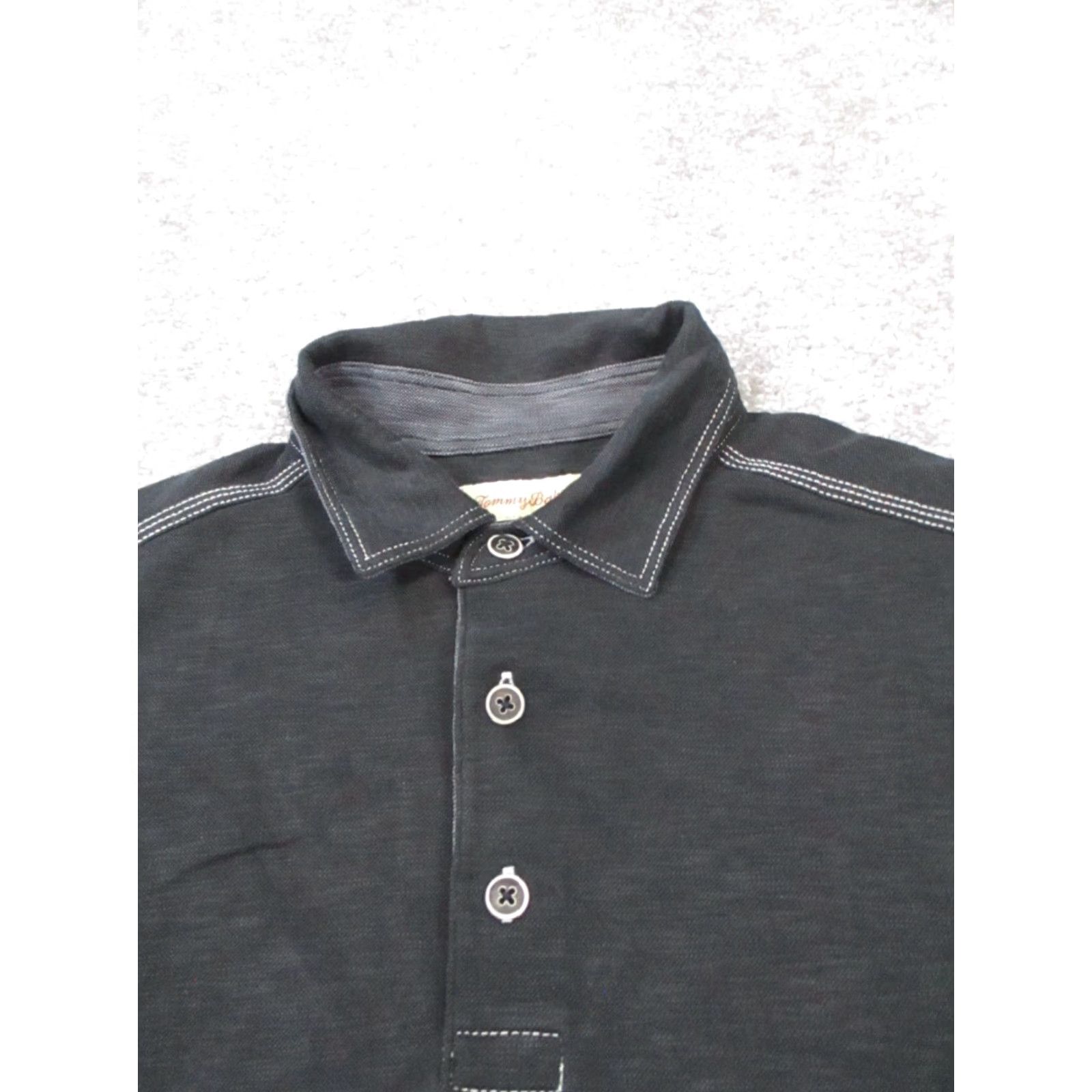 Tommy Bahama Tommy Bahama Polo Shirt Mens Small Black Golf Logo Island Zone Size US S / EU 44-46 / 1 - 2 Thumbnail