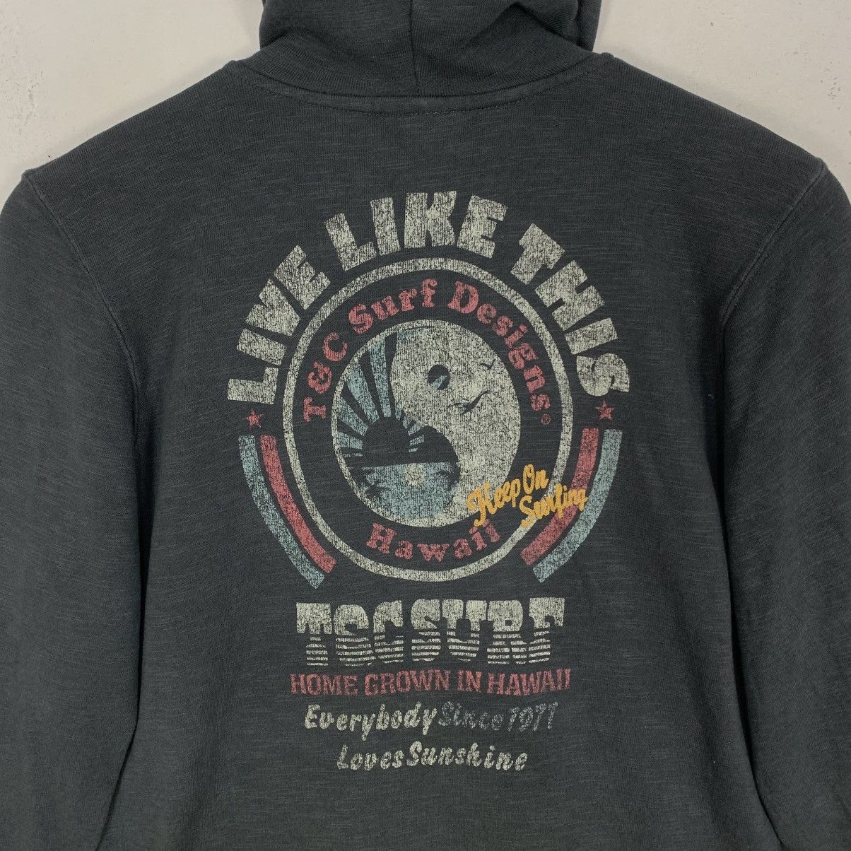 Japanese Brand Vintage Town And Country T&C Surf Designs Streetwear Hoodie Size S / US 4 / IT 40 - 8 Thumbnail