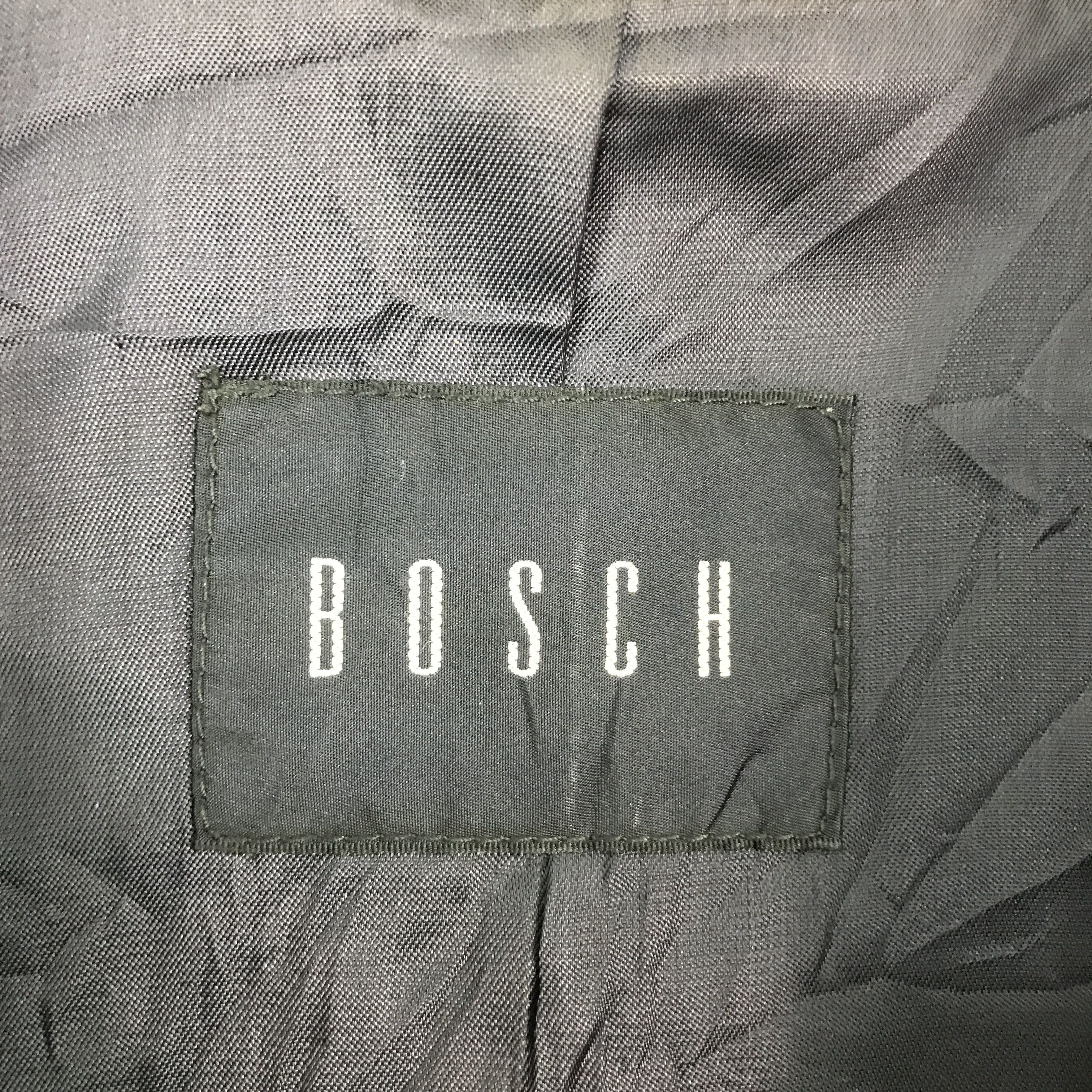 Japanese Brand bosch leather faded leather zipper jacket Size US M / EU 48-50 / 2 - 11 Thumbnail