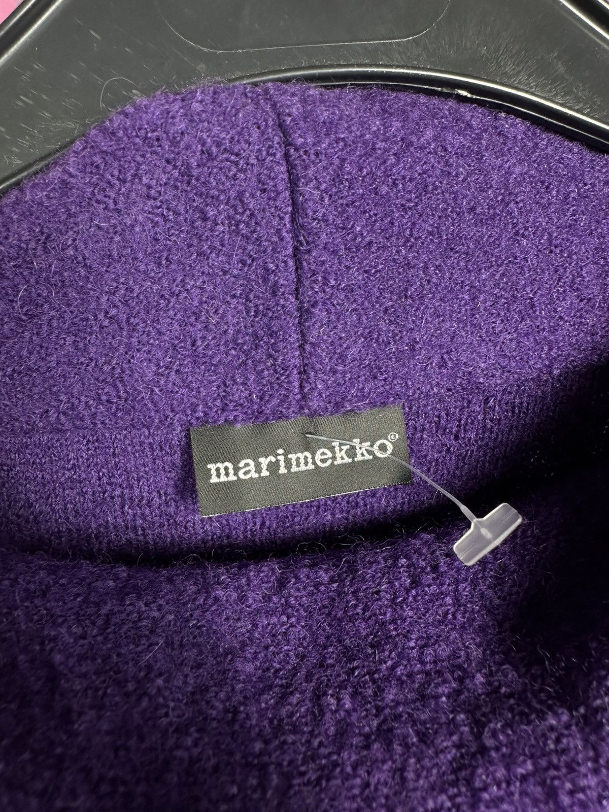 Marimekko Marimekko Mika Piirainen Wool Poncho Cape Coat Turtleneck Size ONE SIZE - 10 Thumbnail