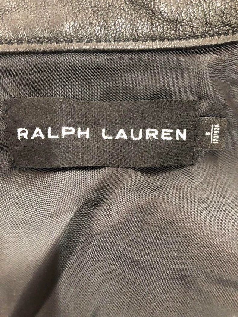 RRL Ralph Lauren RRL Ralph Lauren Motorcycle diagonal leather jacket, polo Size US S / EU 44-46 / 1 - 8 Thumbnail
