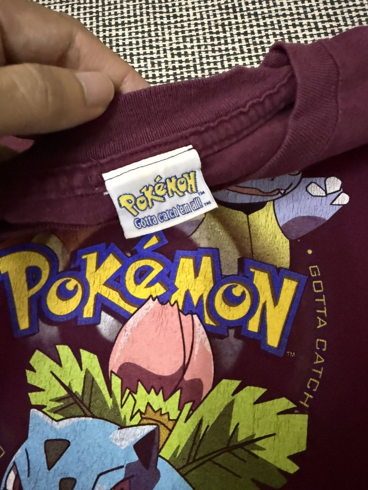 Pokemon Pokemon 1st Gen 1999 Vintage Tshirt Size US M / EU 48-50 / 2 - 3 Thumbnail