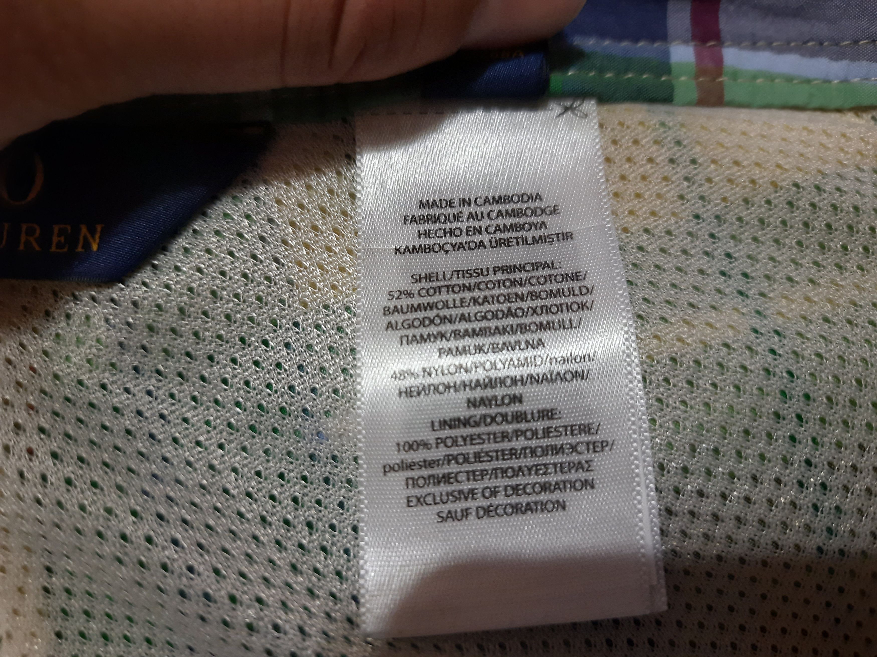 Polo Ralph Lauren Polo Ralph Lauren Casual Y2k Shorts Size US 34 / EU 50 - 8 Thumbnail