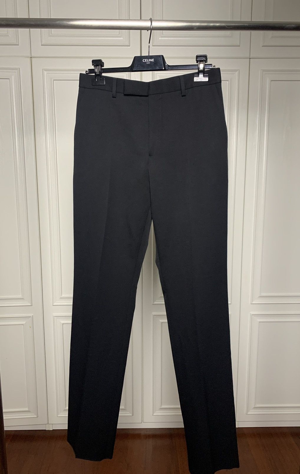 Celine Celine 2024FW Diagonal Wool Mod pants Size US 30 / EU 46 - 1 Thumbnail