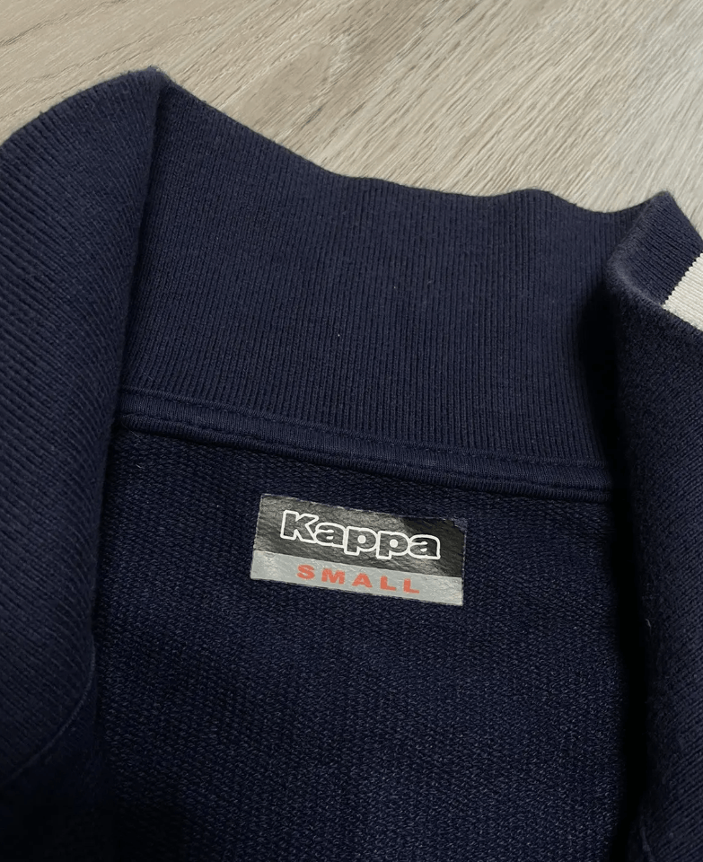 Kappa Vintage Kappa Napoli Zip Soccer Track Jacket Y2K Size US S / EU 44-46 / 1 - 7 Thumbnail