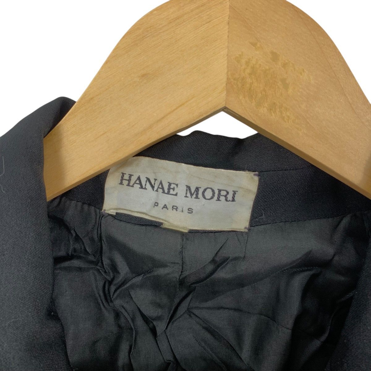 Hanae Mori Vintage HANAE MORI PAIRS Collection Gold Button Up Coat Size S / US 4 / IT 40 - 10 Thumbnail