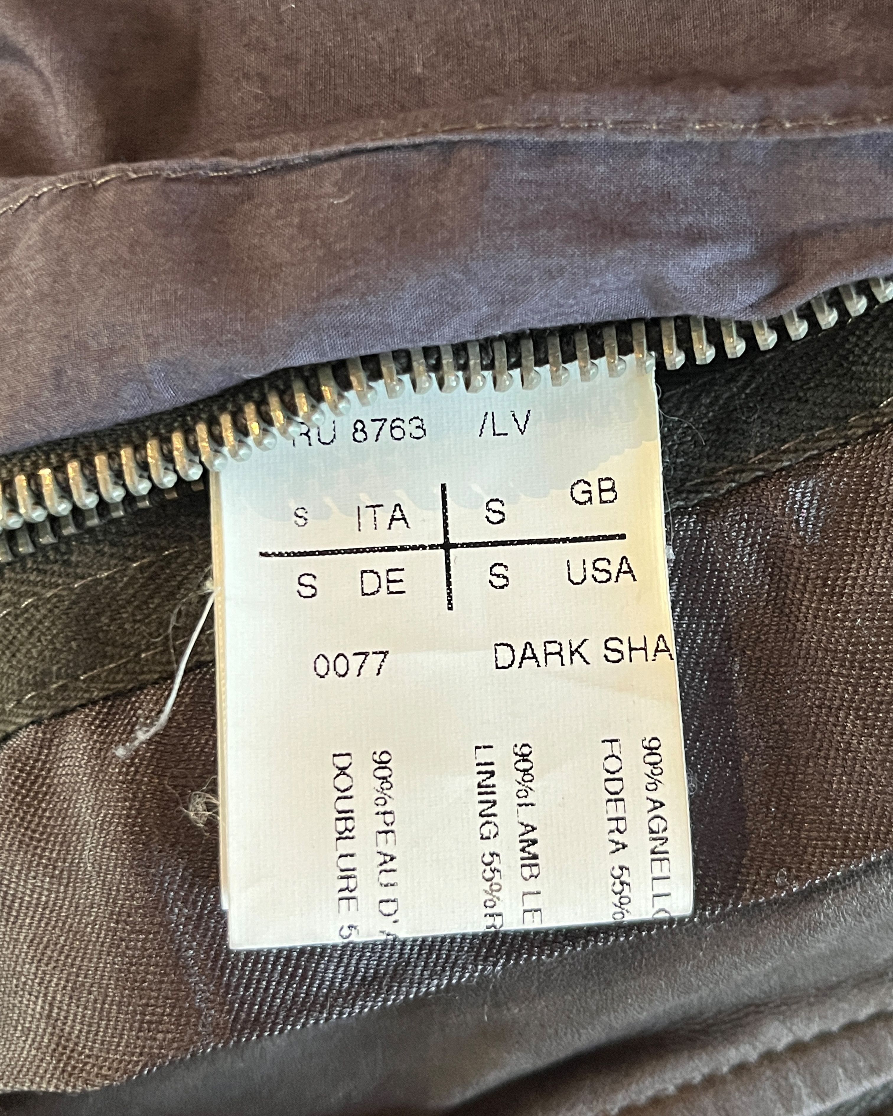 Rick Owens RICK OWENS SS2011 "ANTHEM" STERNBERG JACKET Size US S / EU 44-46 / 1 - 4 Thumbnail