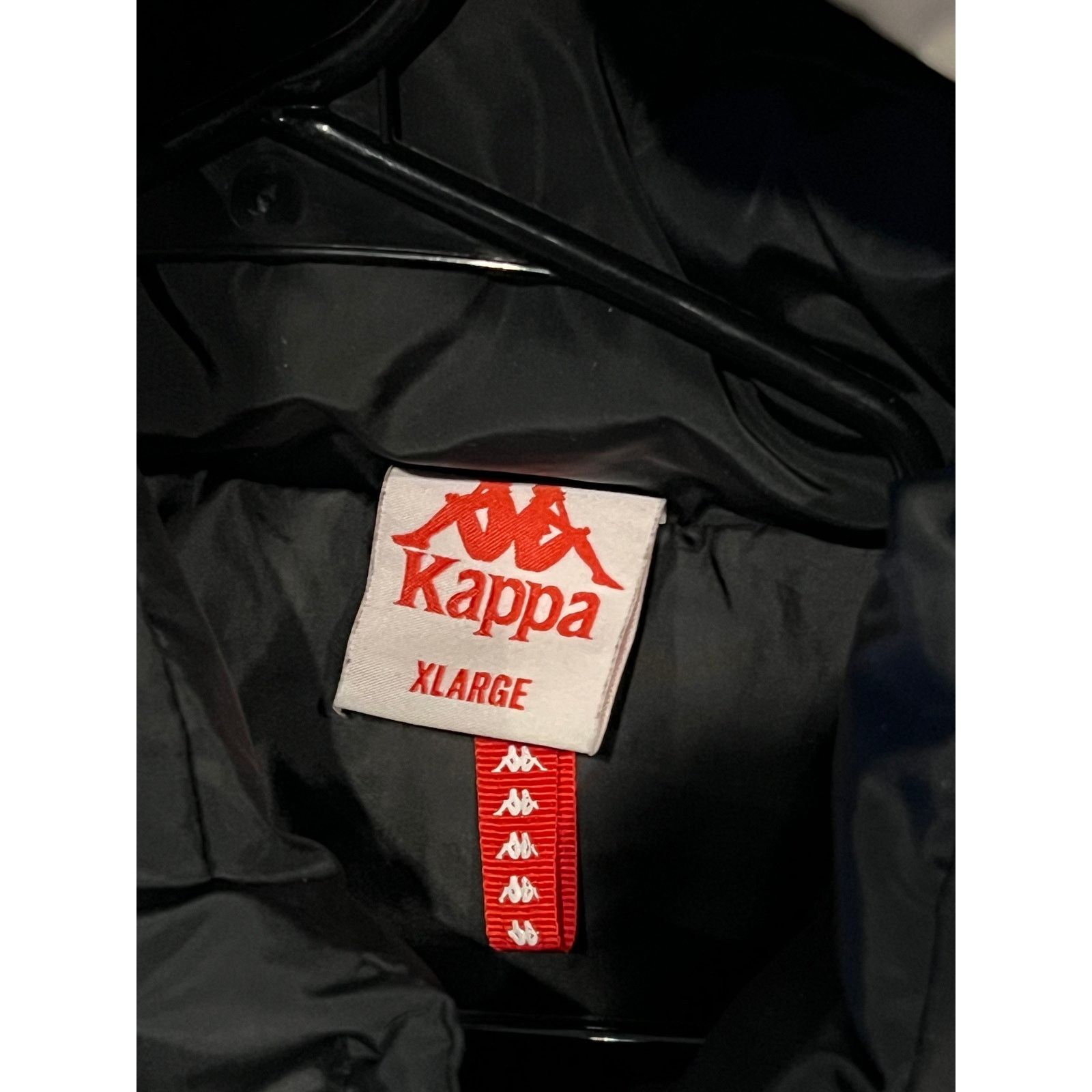 Kappa Kappa Authentic 90 Berya Black White Grey Puffer Mens XL Size US XL / EU 56 / 4 - 3 Thumbnail
