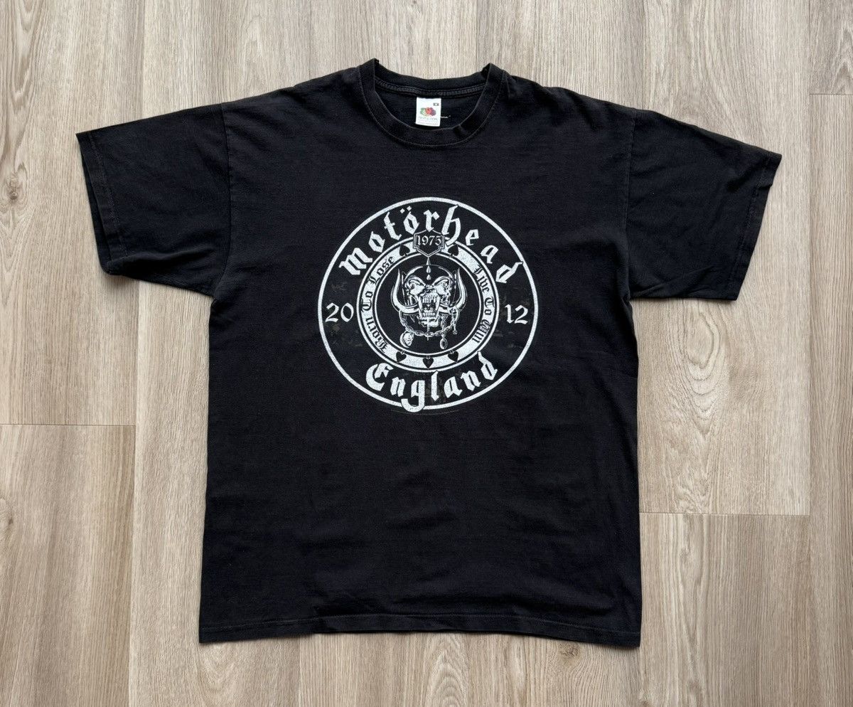 Band Tees Motorhead 2012 Europe Tour Rock Band T-Shirt Tee Size US M / EU 48-50 / 2 - 1 Thumbnail