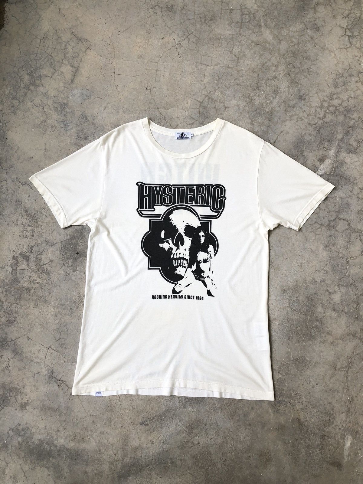 Hysteric Glamour Y2K Hysteric Glamour Skull Naked Rock Girl Witch Queen Tee Size US M / EU 48-50 / 2 - 8 Thumbnail