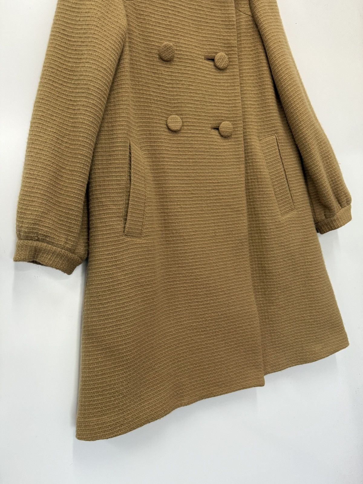 Issey Miyake ⚡️TSUMORI CHISATO ISSEY MIYAKE DOUBLE BREASTED LONG JACKET Size XS / US 0-2 / IT 36-38 - 3 Thumbnail