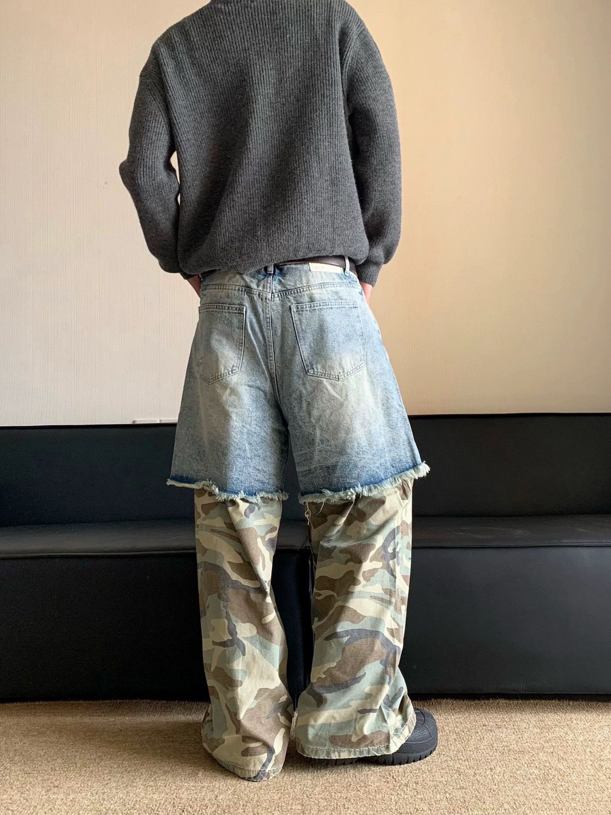 Designer × Vintage Retro punk pants Size US 32 / EU 48 - 4 Thumbnail