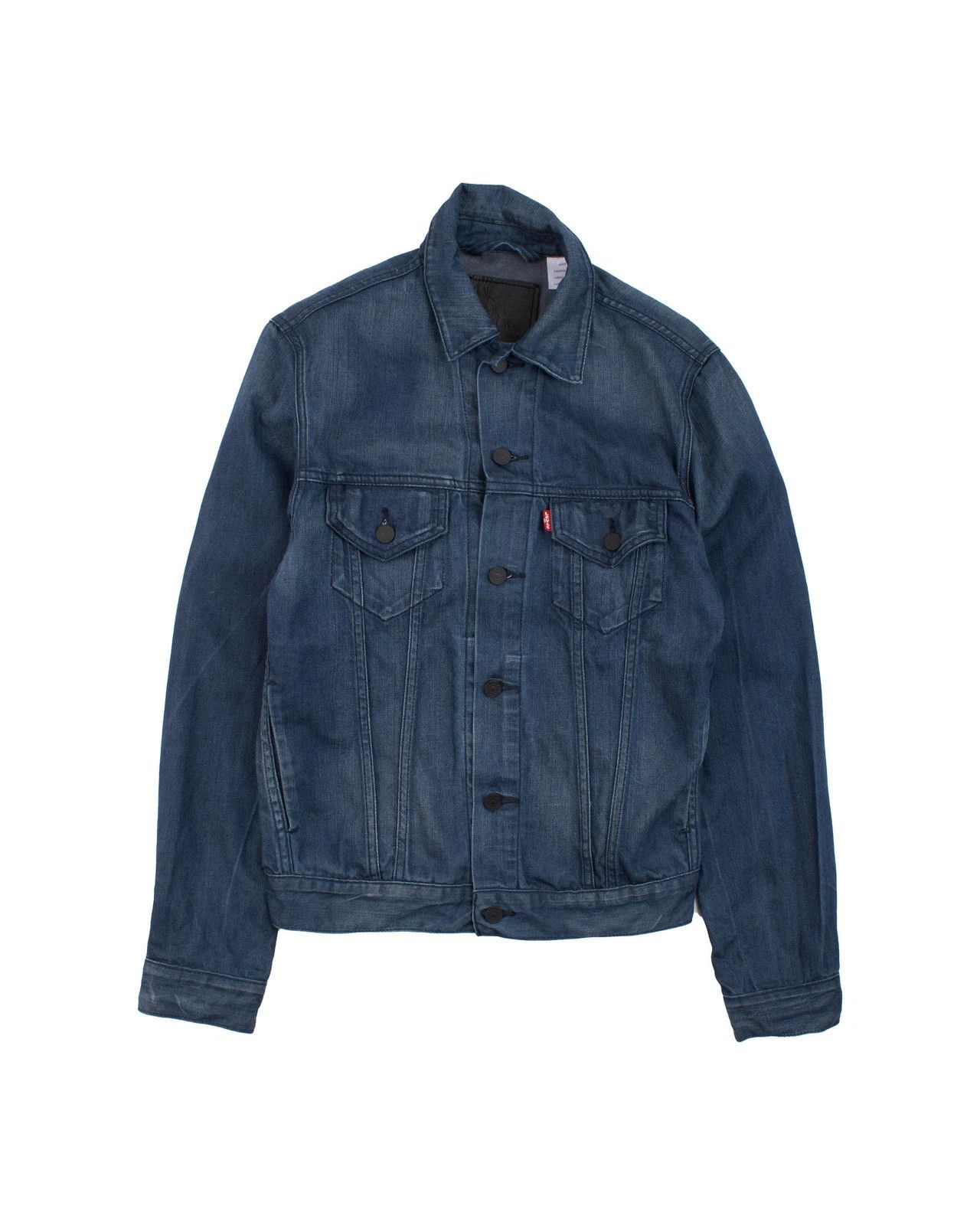Levi's Levi's Classic Blue Denim Trucker Button Up Jacket Size US S / EU 44-46 / 1 - 1 Thumbnail