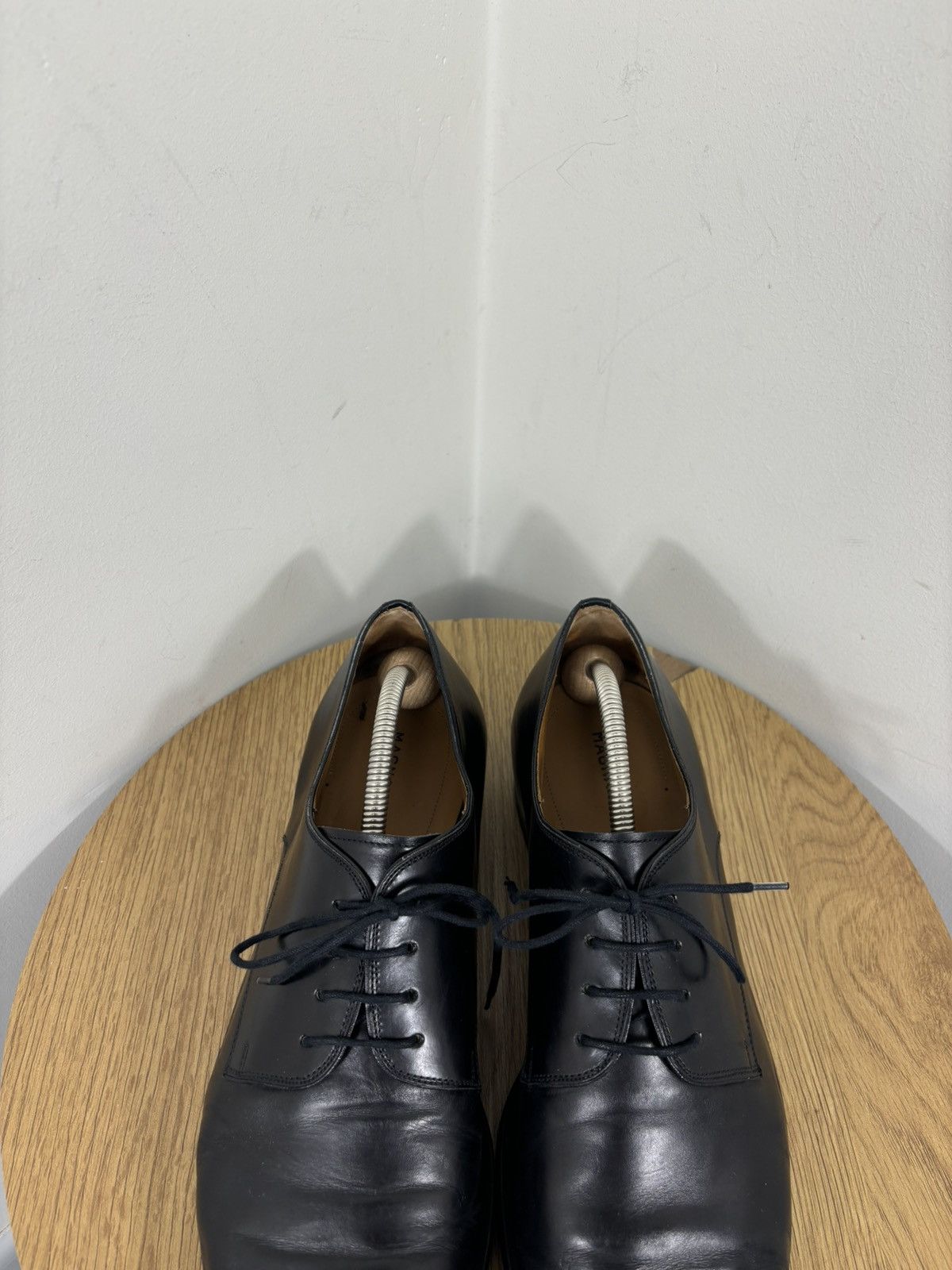 Magnanni Magnanni Men’s Black Leather Cap Toe Oxford Dress Shoes Size US 12 / EU 45 - 9 Thumbnail