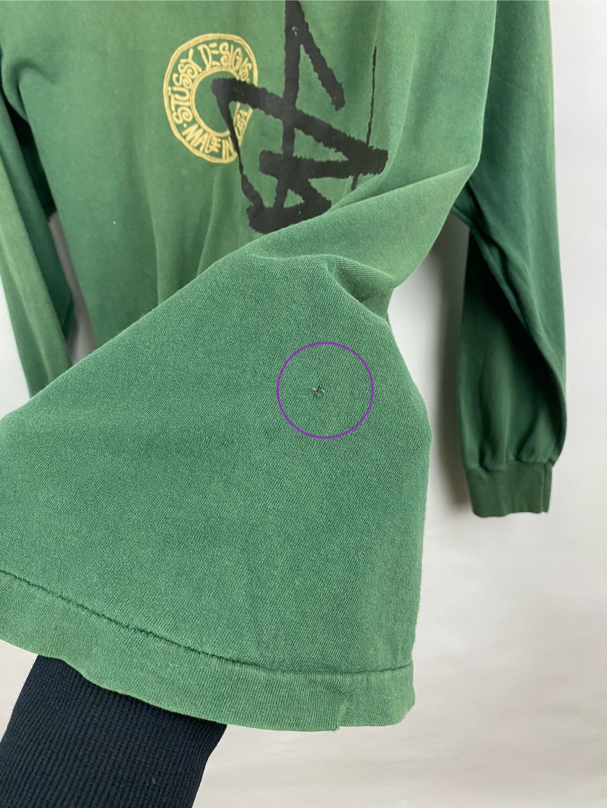 Stussy 🇺🇸 Vintage 90s Stussy Made in USA Old School long sleeve rare Size US S / EU 44-46 / 1 - 8 Thumbnail