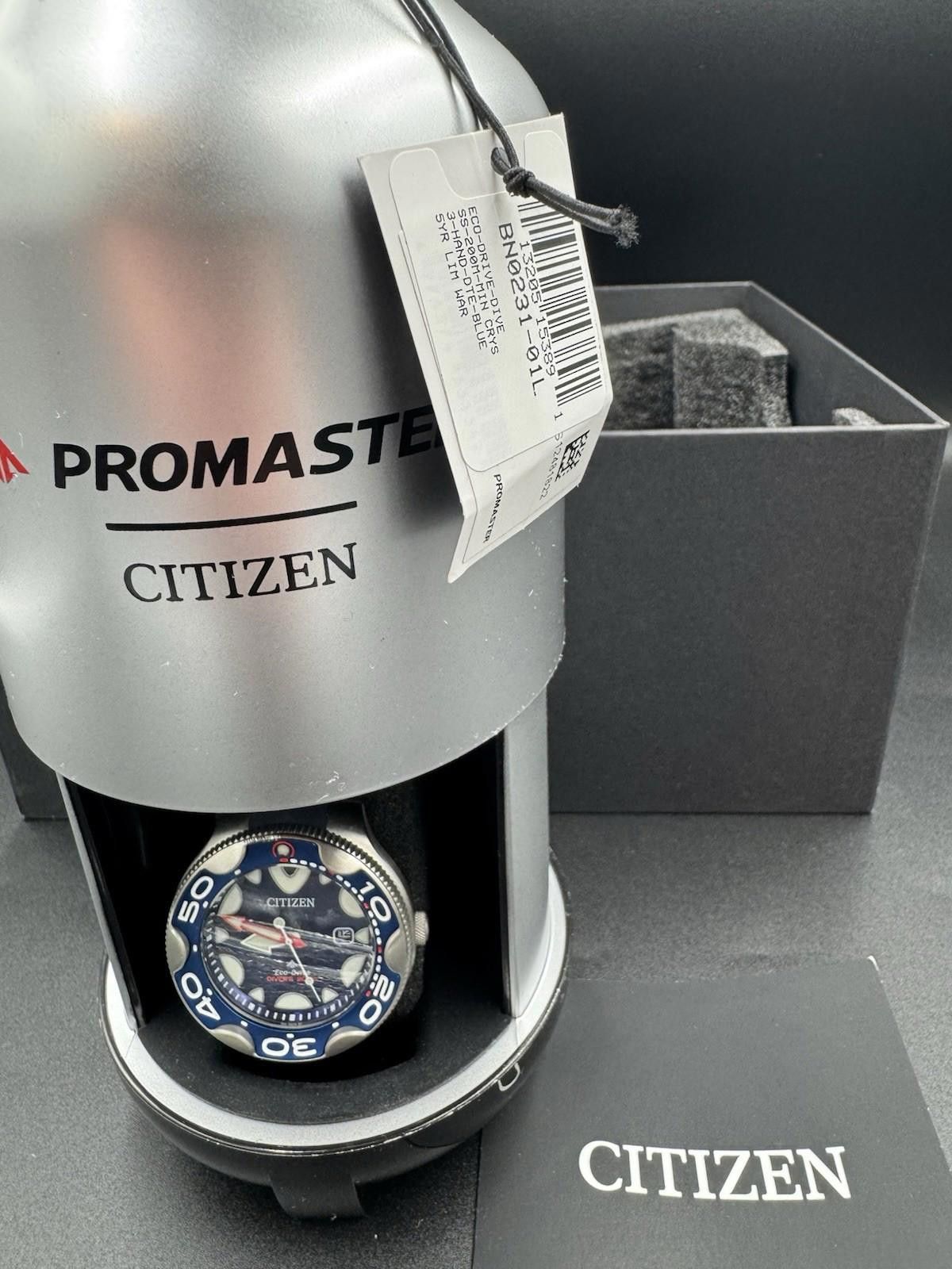 Citizen CITIZEN PROMASTER MARINE BN0231-01L Eco-Drive Diver's Orca Size ONE SIZE - 4 Thumbnail