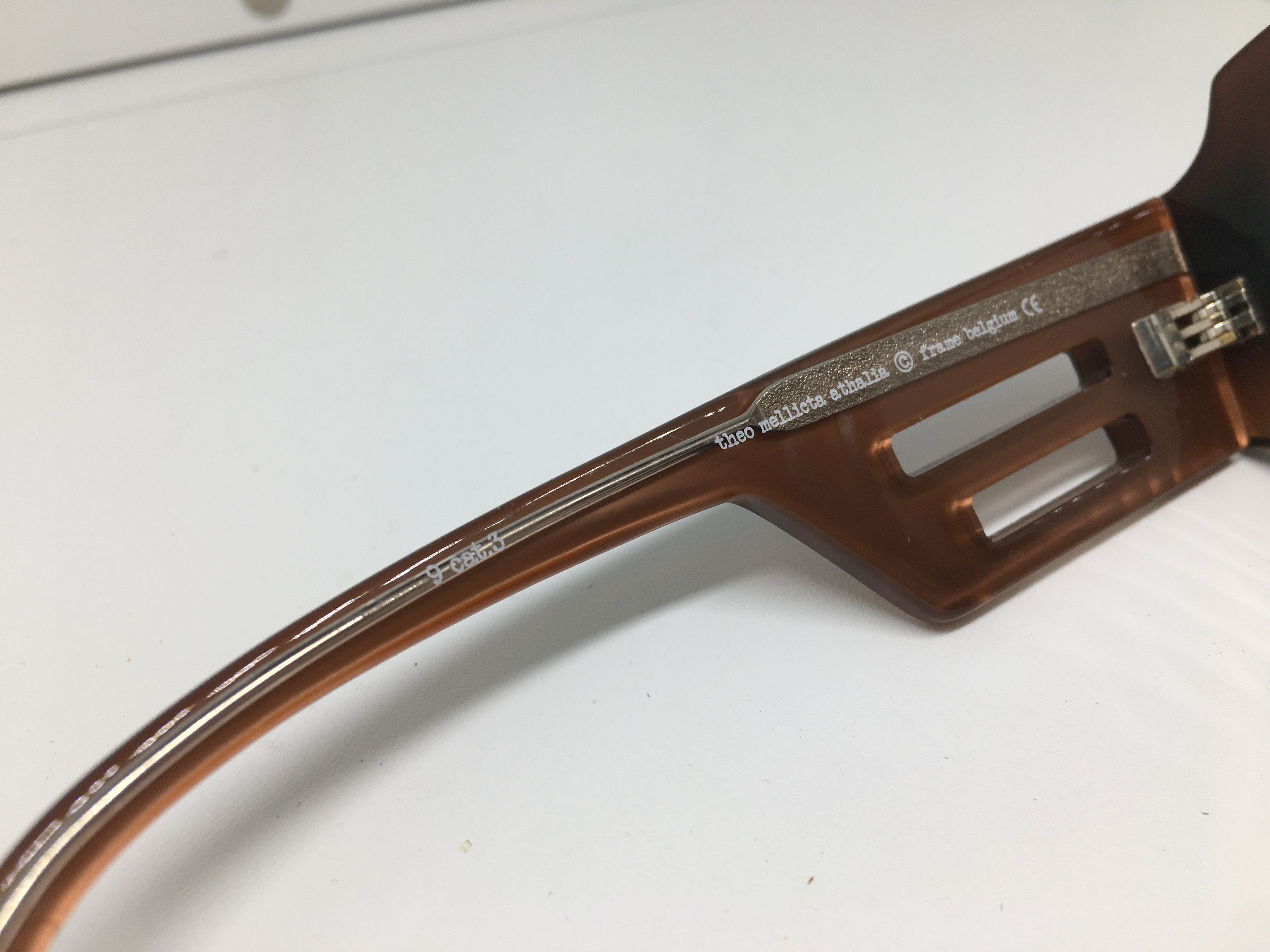 Other Theo by Tim Van Steenbergen Eyeglasses Frame Belgium Size ONE SIZE - 7 Thumbnail