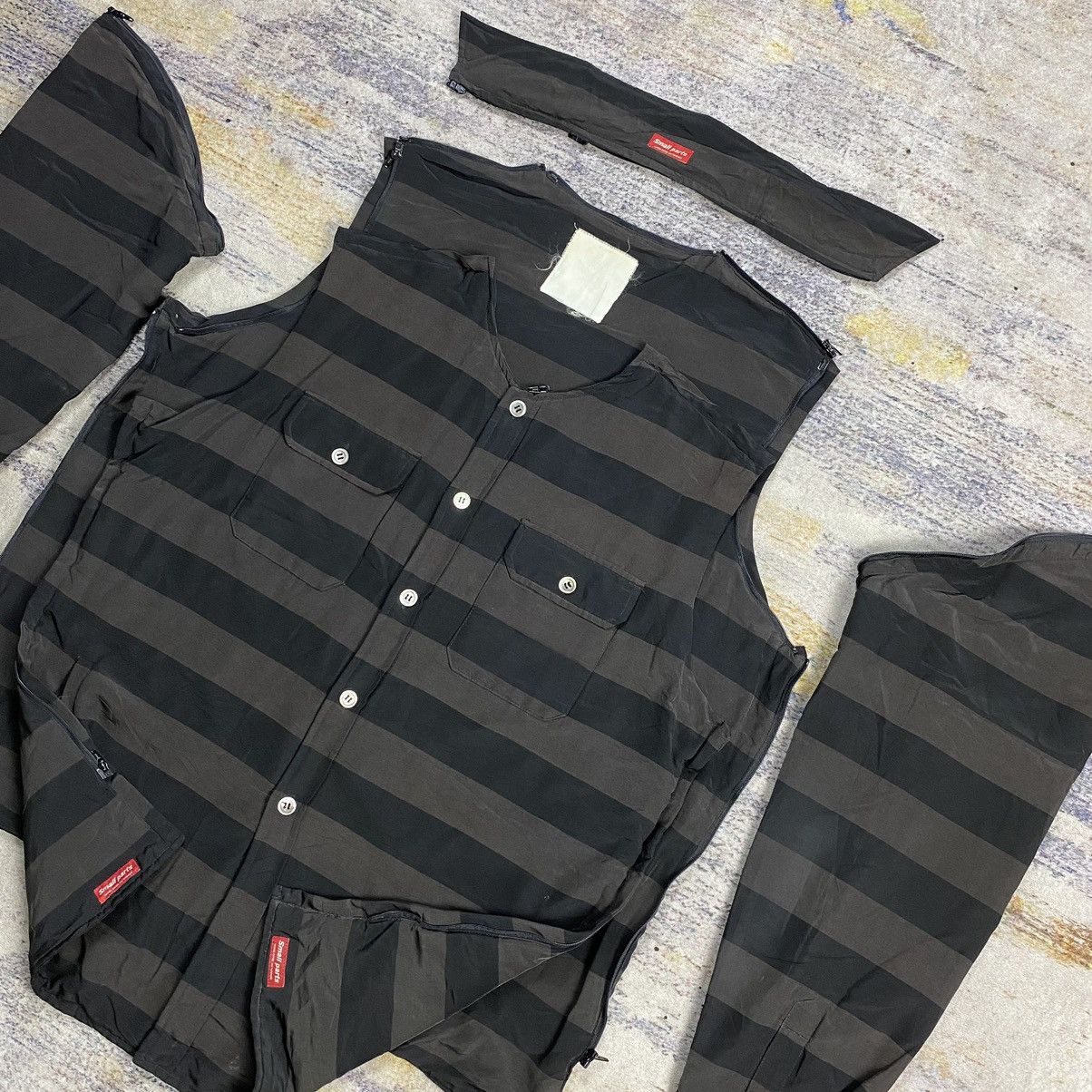 Jun Takahashi × Undercover archive Undercover Small Parts utility multi zipper jacket Size US L / EU 52-54 / 3 - 4 Thumbnail