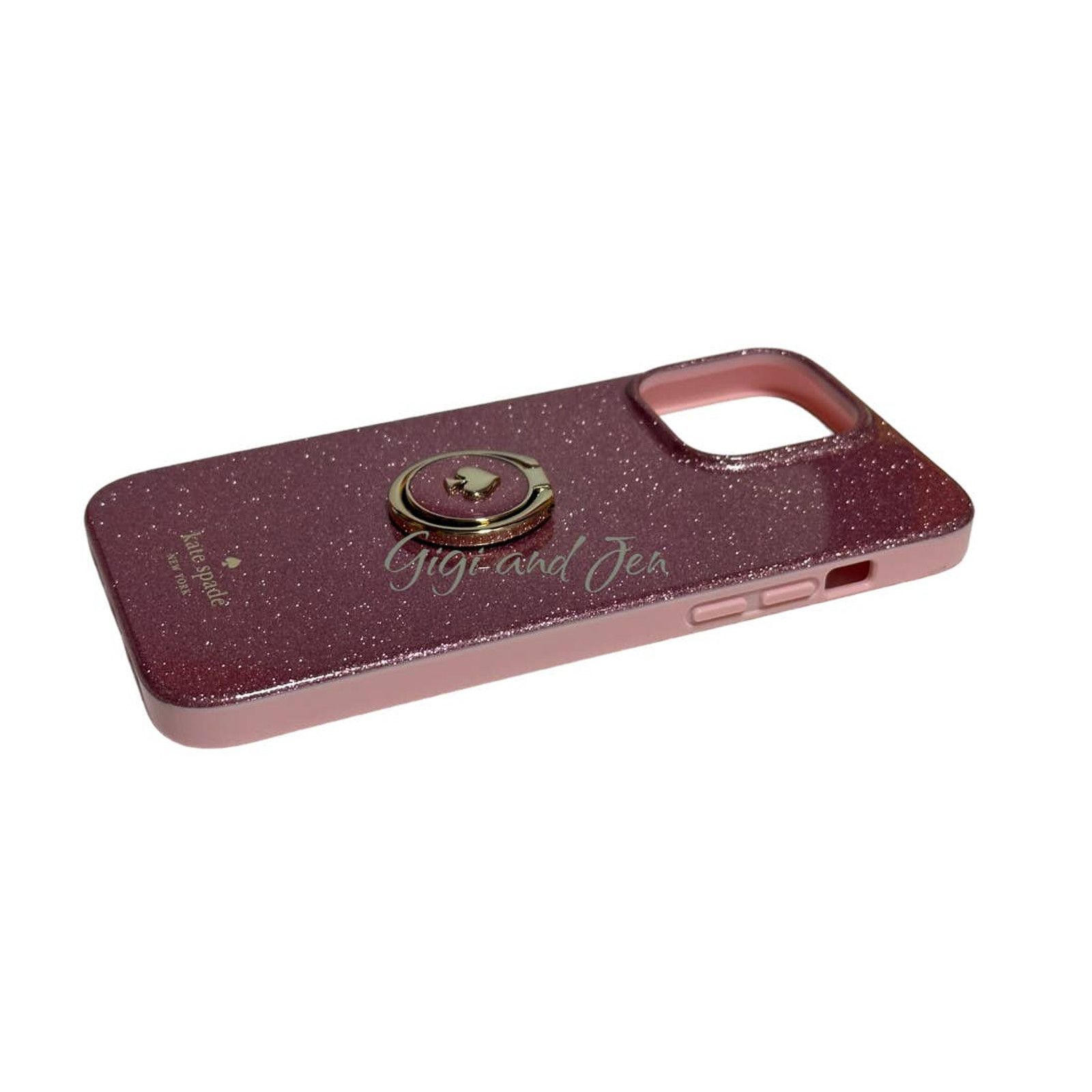 Kate Spade Kate spade Glitter Stability Ring iPhone 14 PRO Case Size ONE SIZE - 7 Thumbnail