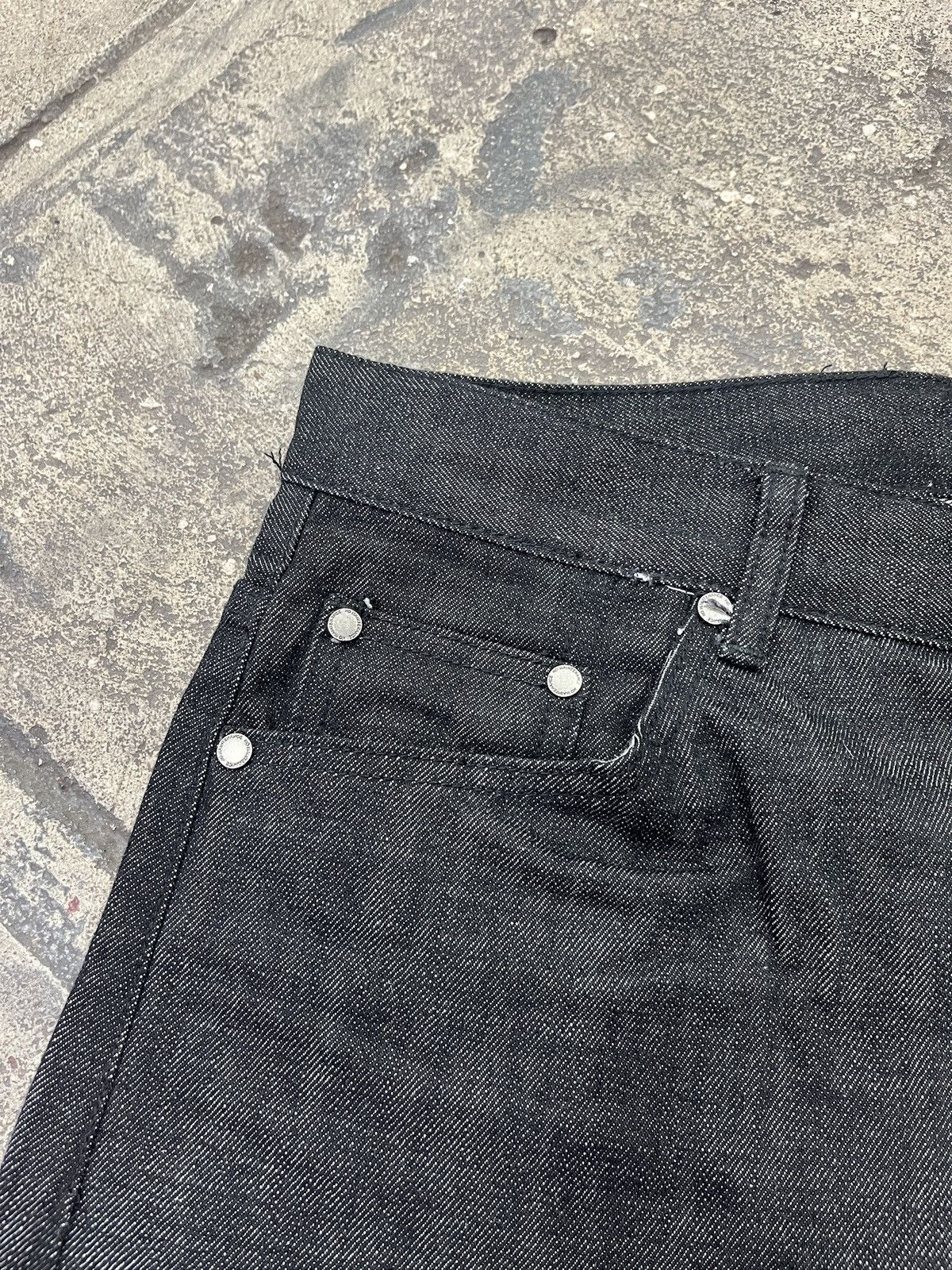 No Maintenance No Maintenance Wide Leg Selvedge Jeans Size US 36 / EU 52 - 8 Thumbnail