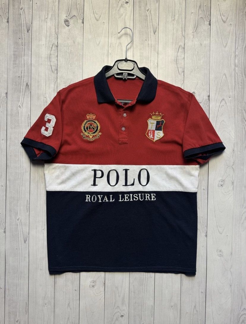 Polo Ralph Lauren × U.S. Polo Assn. × Vintage Polo Royal leisure number 3 big logo Size US S / EU 44-46 / 1 - 1 Thumbnail