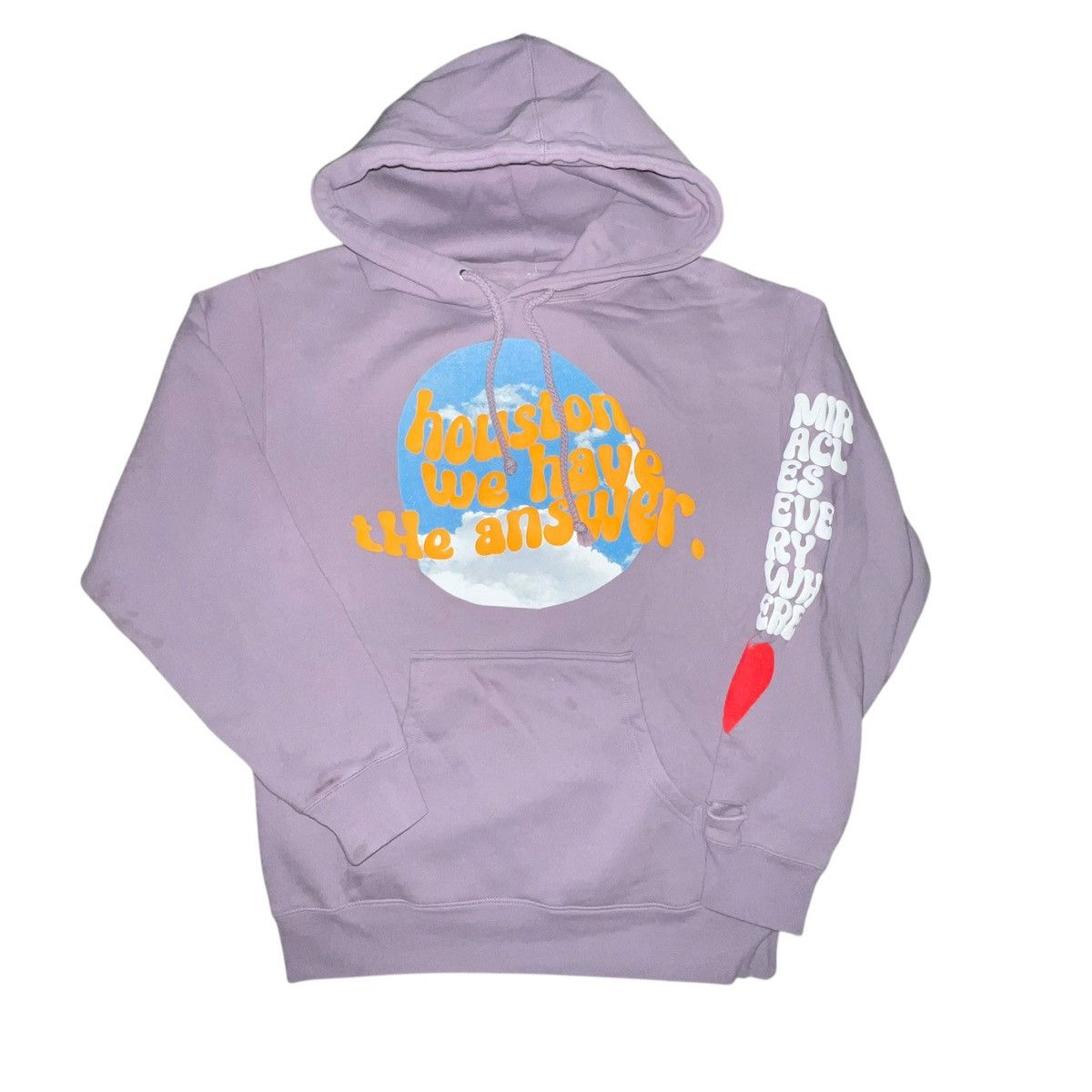 Other PUFF PRINT Houston Problem Hoodie M Size US M / EU 48-50 / 2 - 2 Thumbnail