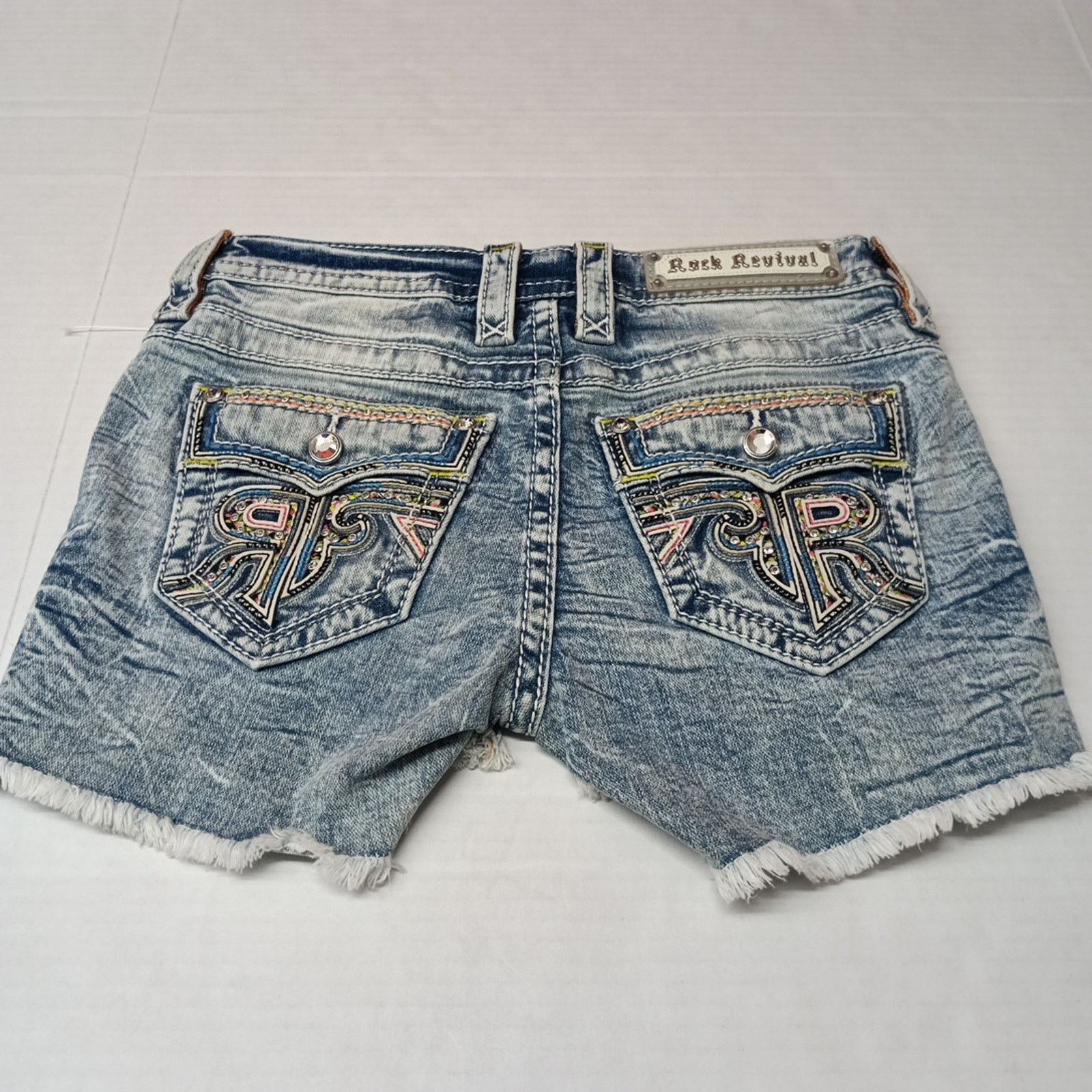 Rock Revival Rock Revival Women's Easy Stretch Shorts Size 26 Blue NWOT Size 26" / US 2 / IT 38 - 5 Thumbnail