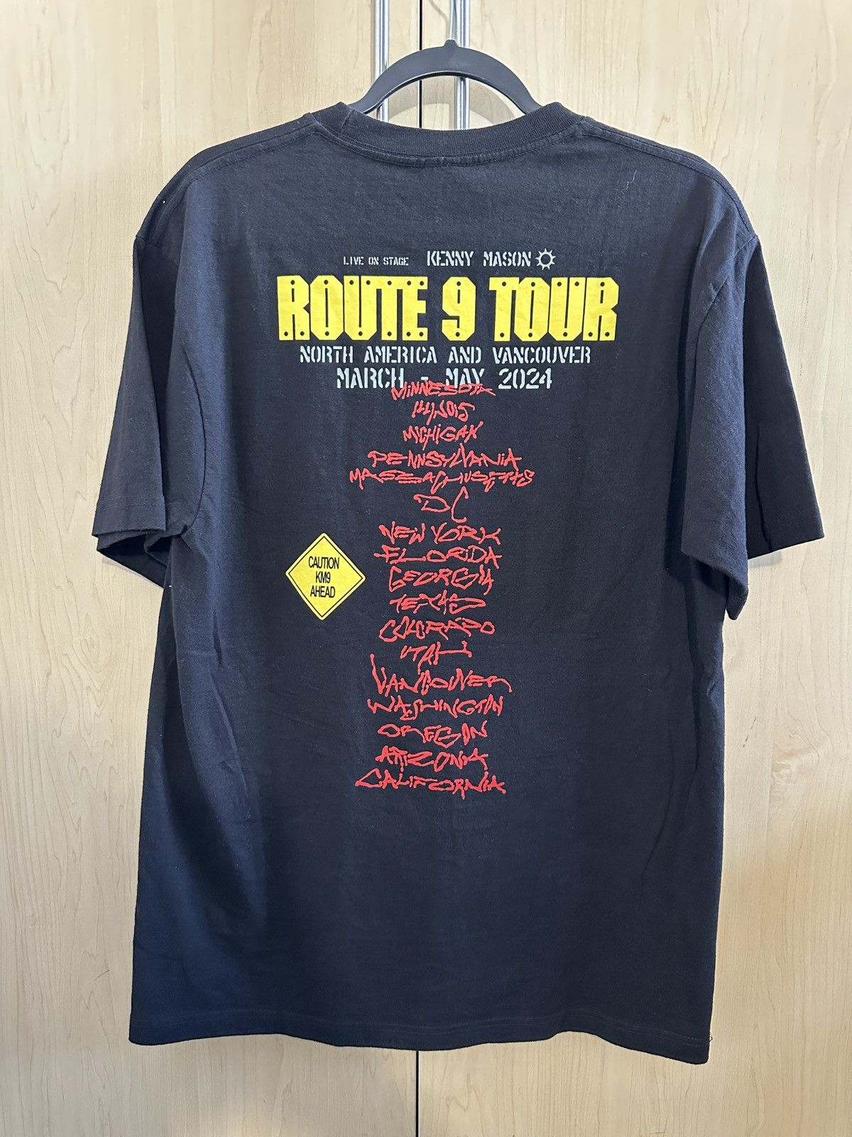 Band Tees Kenny Mason Black Tour Tee Size US L / EU 52-54 / 3 - 2 Thumbnail
