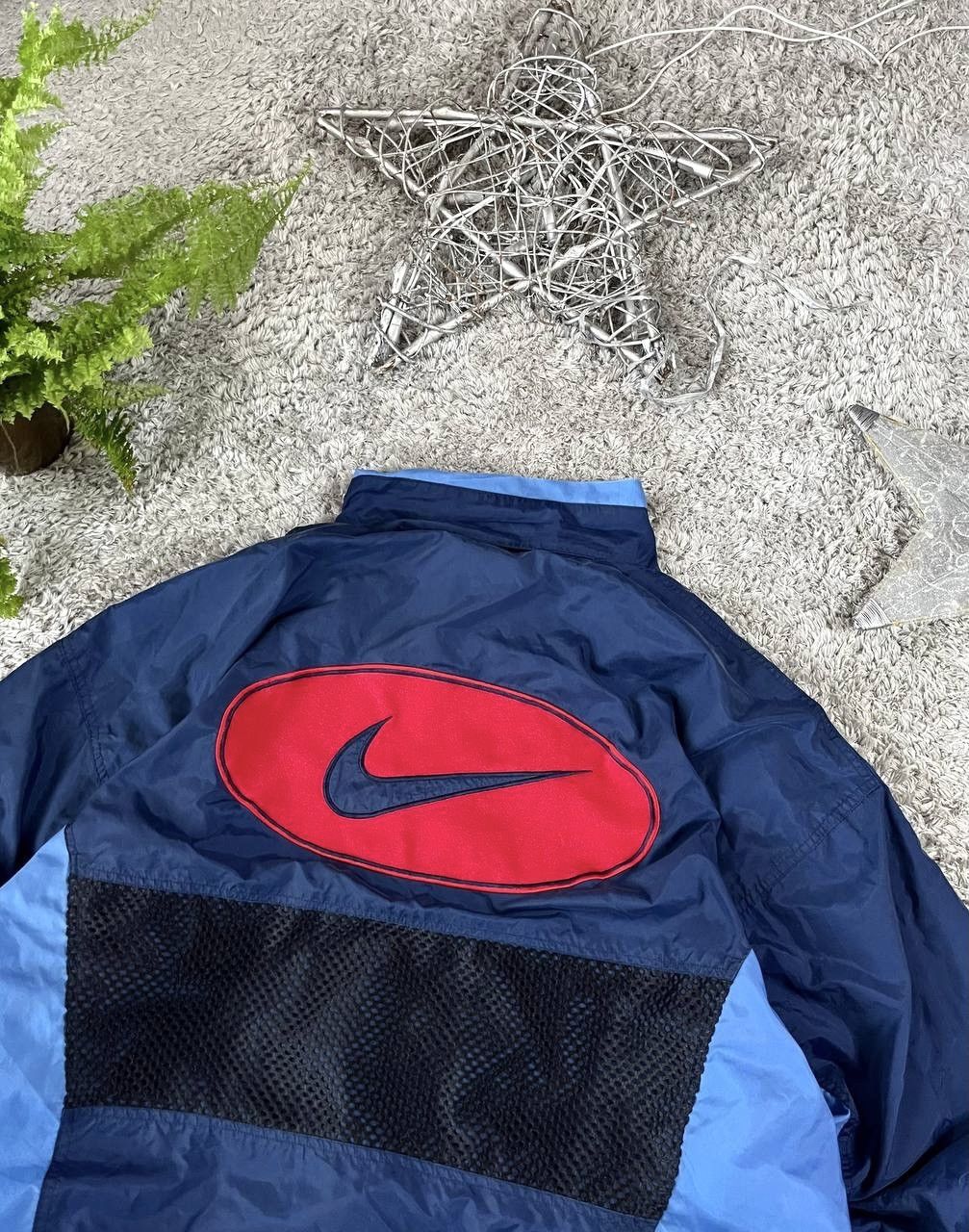 Nike × Vintage 00s Nike Agassi Vintage Streetwear Outdoor Big Swoosh Rare Size US XL / EU 56 / 4 - 2 Thumbnail